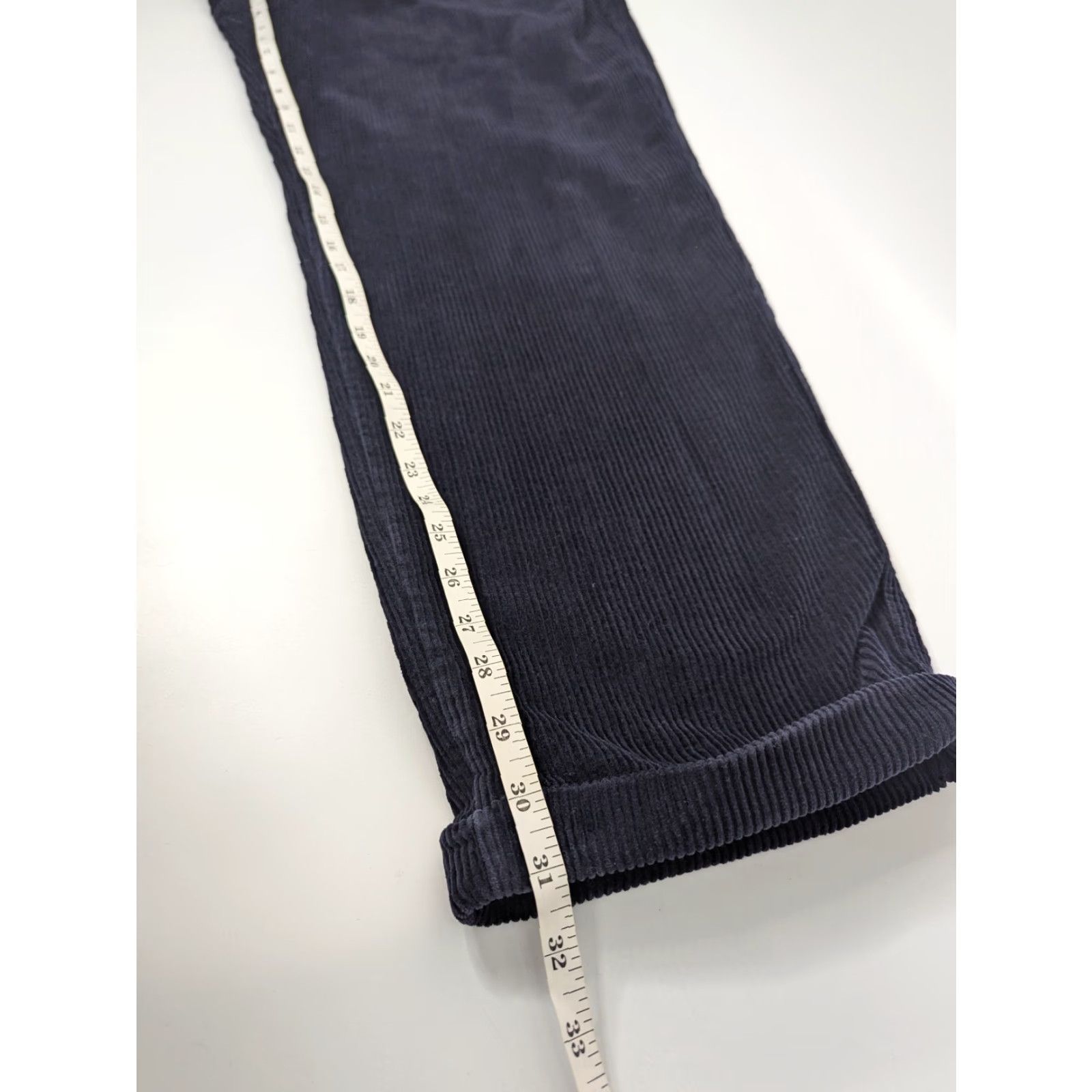 Ralph Lauren VINTAGE Ralph Lauren Chaps Navy Baggy Pleated Cuffed Corduroy Pants 34x32 Shirt? Size US 34 / EU 50 - 6 Thumbnail