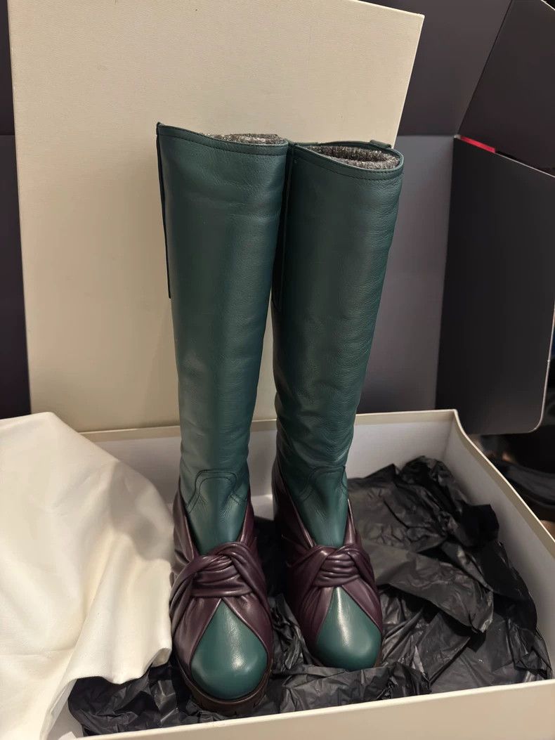Kiko Kostadinov Kiko kostadinov Knot Bow Boots Size US 6.5 / IT 36.5 - 2 Thumbnail