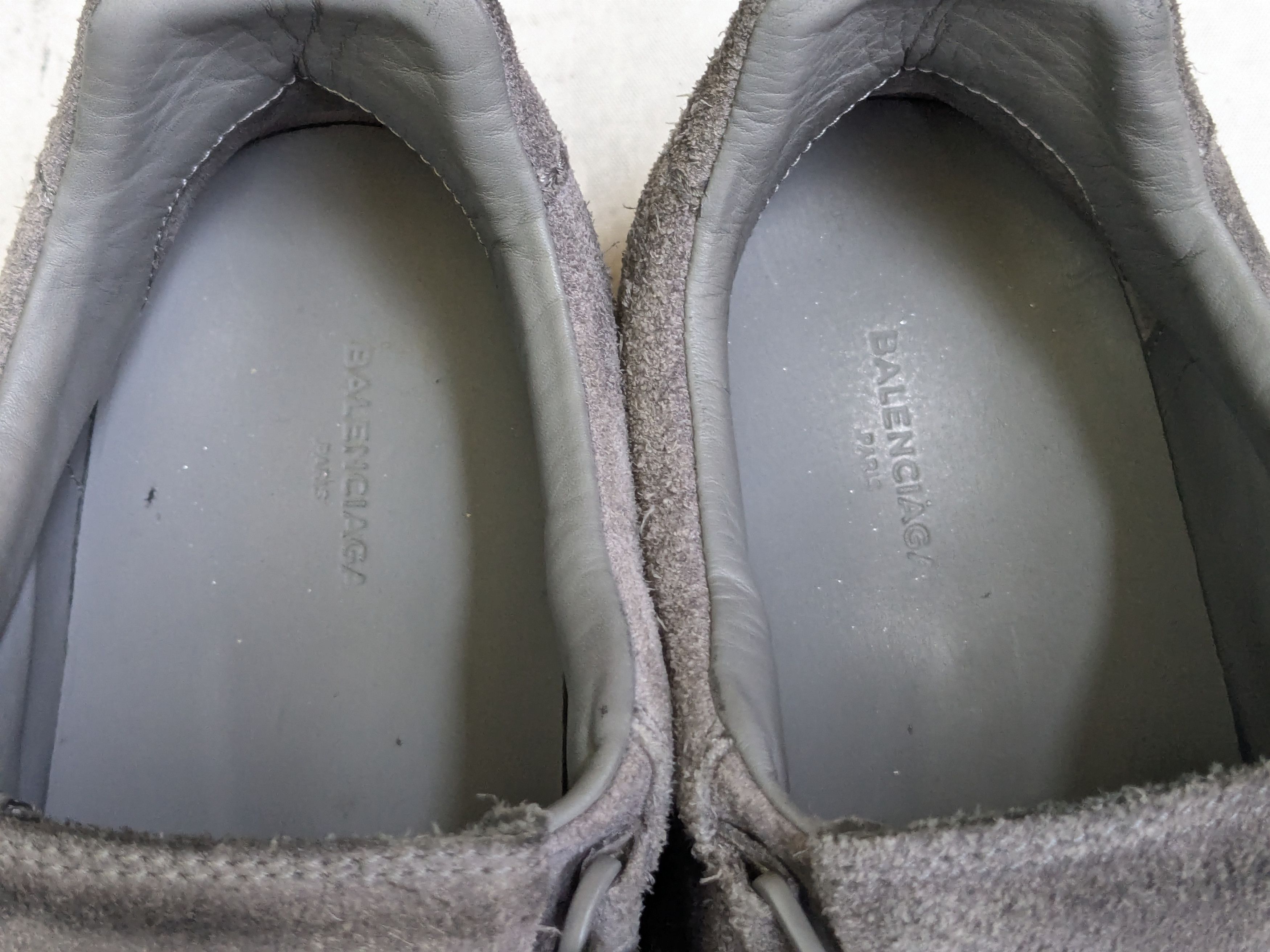 Balenciaga Balenciaga Arena Sneakers Gray 9 Low Tops Suede Size US 9 / EU 42 - 8 Thumbnail