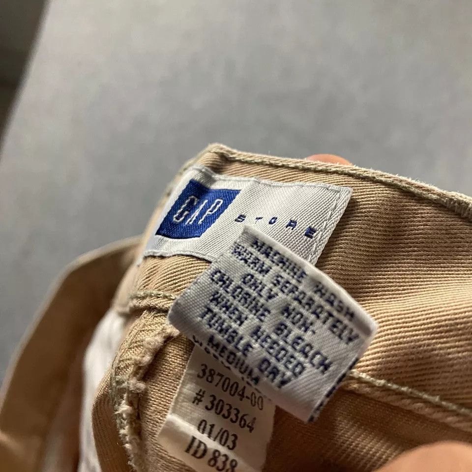 Gap × Vintage Vintage Gap Pants Men's 35x30 Chino Tapered Y2K Distressed Size US 35 - 10 Thumbnail