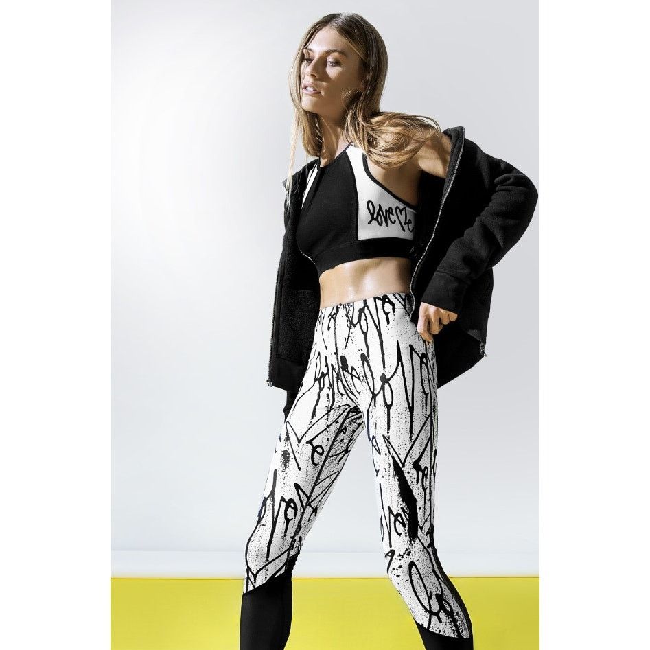 Other Carbon38 x Love Me by Curtis Kulig Black Leggings XS Size 25" / US 0 / IT 36 - 1 Thumbnail