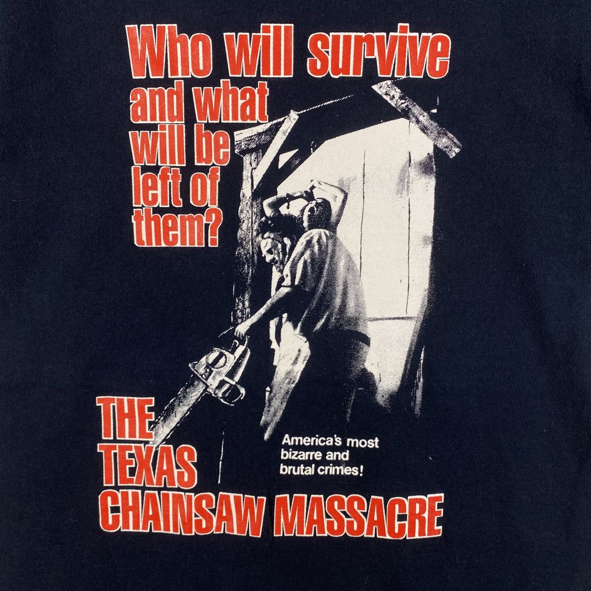 Vintage Vintage 00's The Texas Chainsaw Massacre Horror Tee Shirt Size US S / EU 44-46 / 1 - 2 Thumbnail