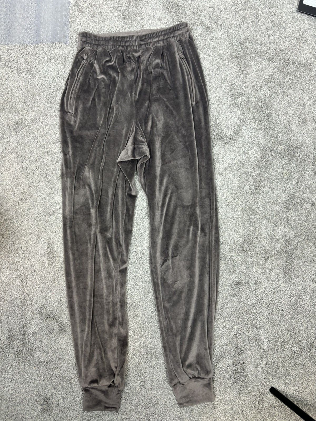 SKIMS SKIMS Velour Jogger Women’s Sz s Sienna Brown Zip Pockets Size 26" / US 2 / IT 38 - 4 Thumbnail