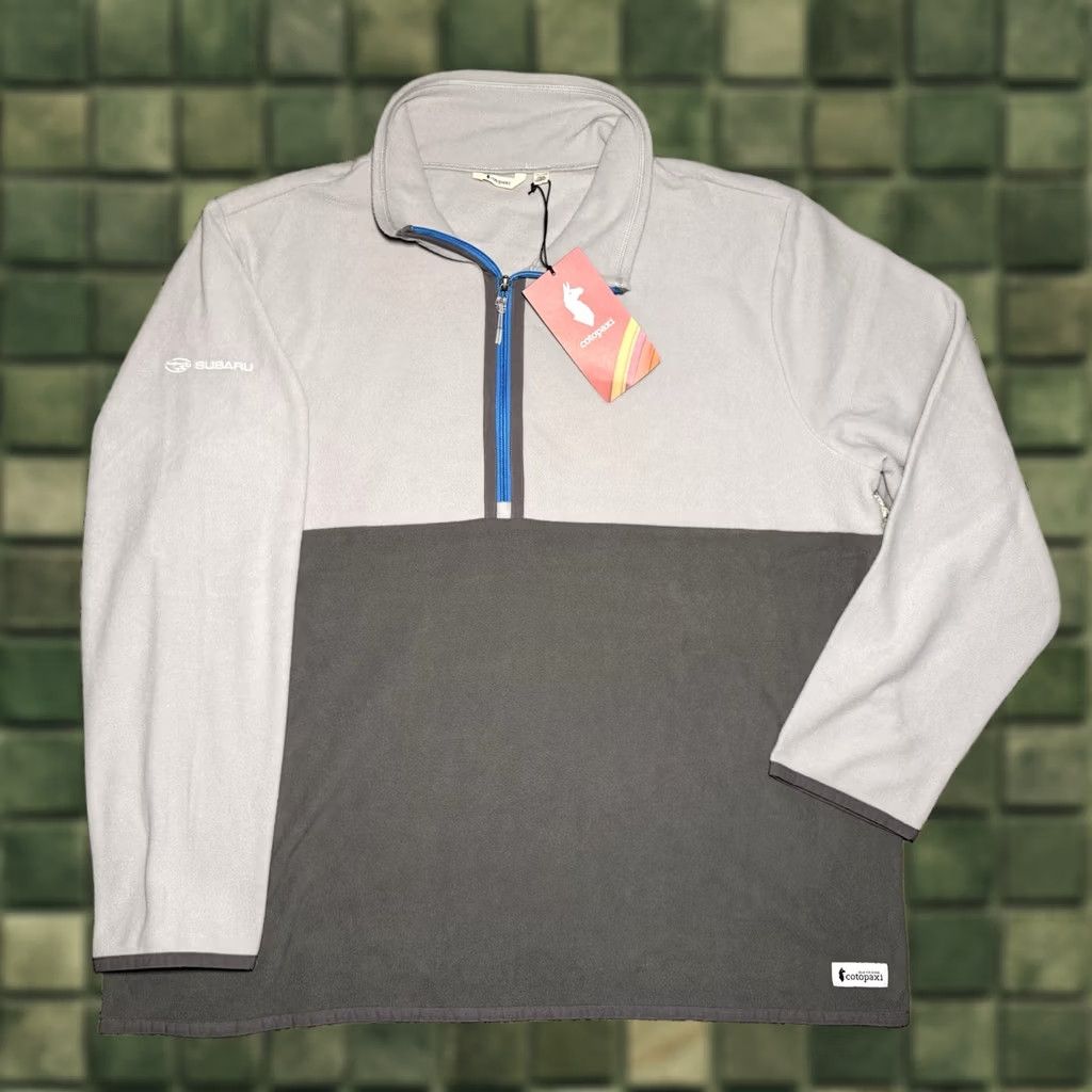 Cotopaxi Cotopaxi Amado 1/2-Zip Fleece Smoke Cinder Grey 2XL Subaru Logo Mens Shirt Jacket Pullover Outdoor Fall Winter Spring Casual Travel Size US XXL / EU 58 / 5 - 1 Thumbnail