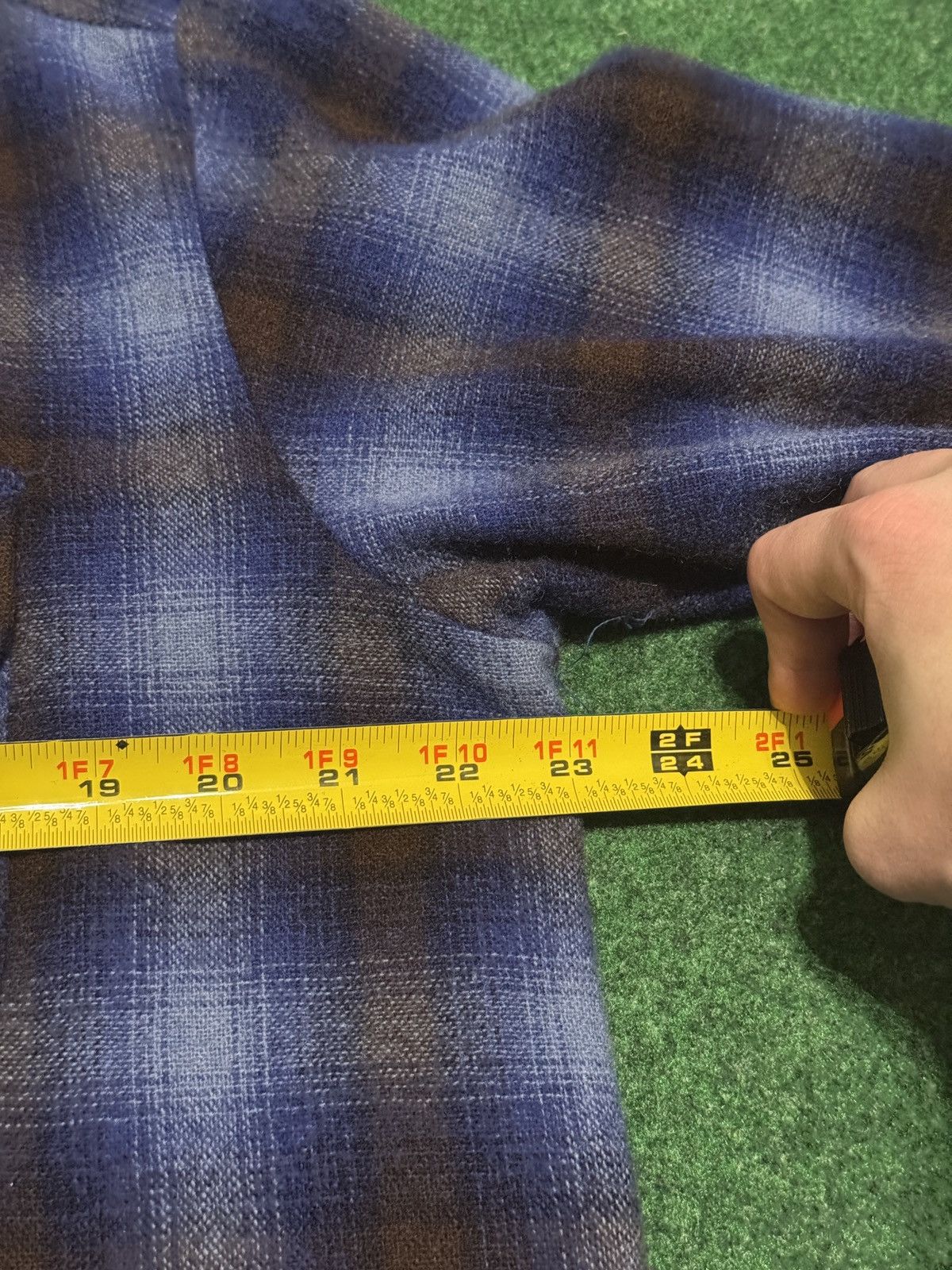 Vintage Vintage 70s Kmart Wool Plaid XL Button Up Flannel Shirt Size US XL / EU 56 / 4 - 5 Thumbnail