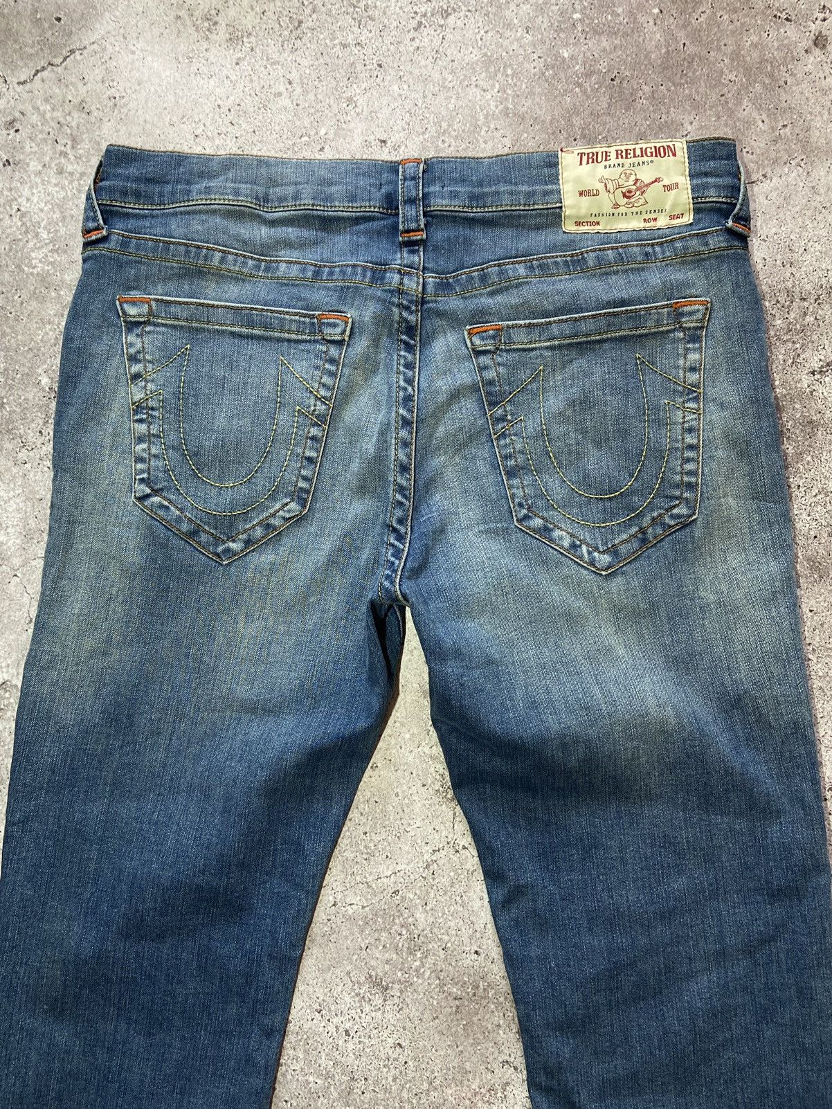 True Religion × Vintage 💥True Religion Vintage made in USA streetwear denim jeans‼️ Size US 34 / EU 50 - 2 Thumbnail