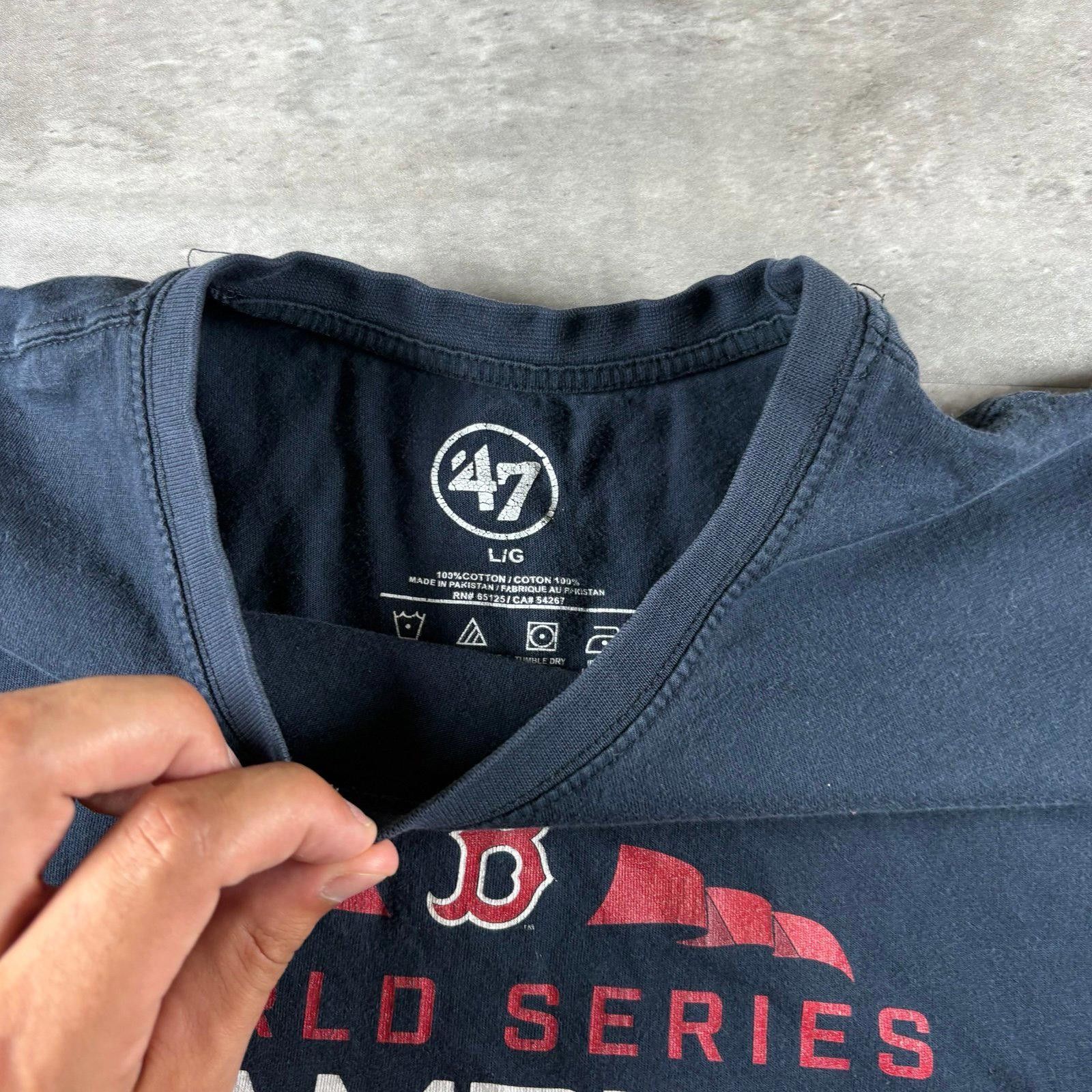 MLB Y2K boston red socks t shirt Size US L / EU 52-54 / 3 - 4 Thumbnail