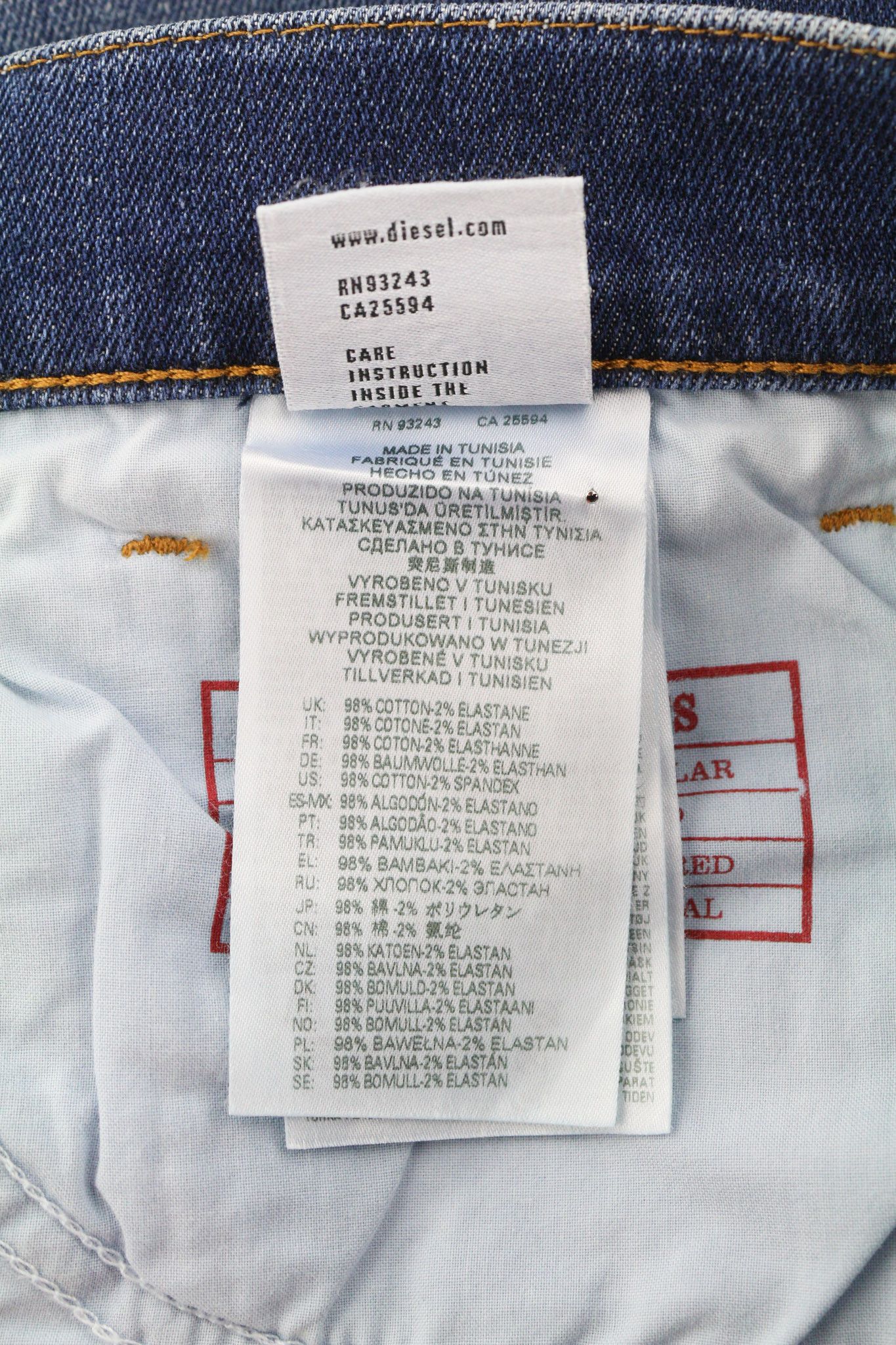 Diesel 2005 D-FINING 09E07 W30/L30 Distress 40404 Size US 30 / EU 46 - 10 Thumbnail