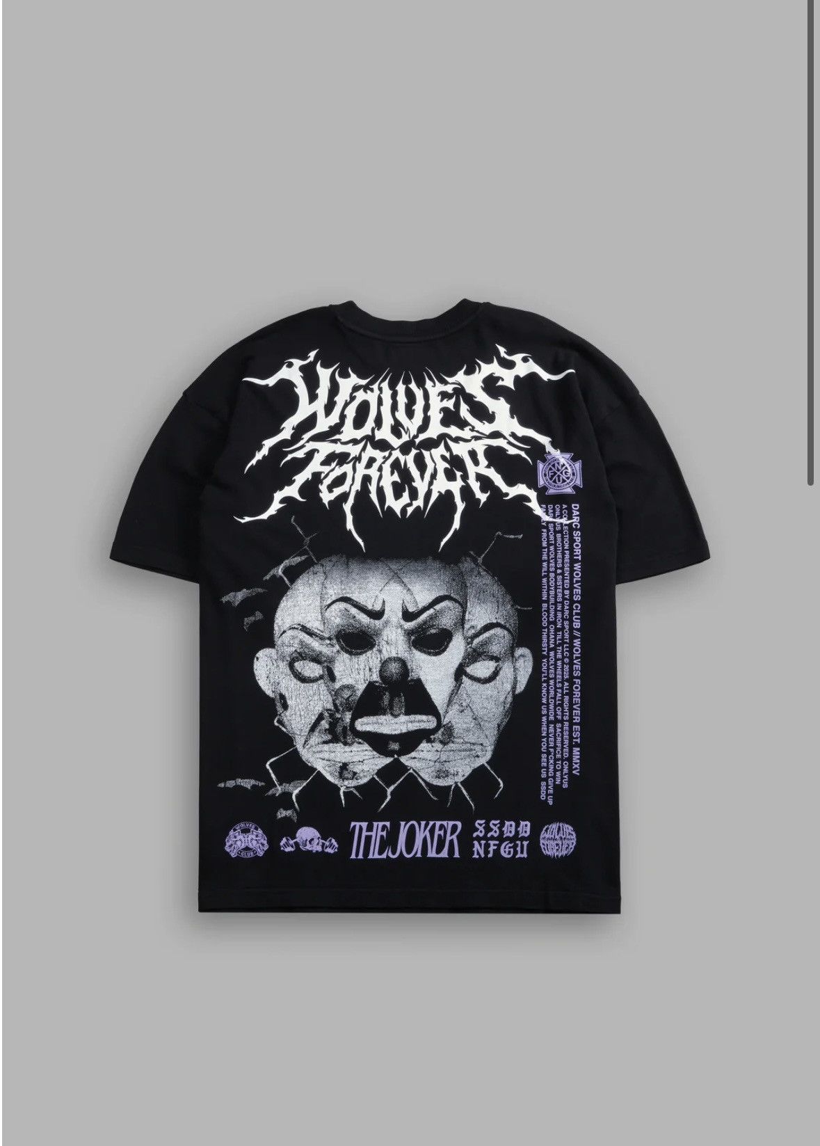 DARC SPORT X BATMAN X THE JOKER DARCNESS DESCENDS” SHIRT
