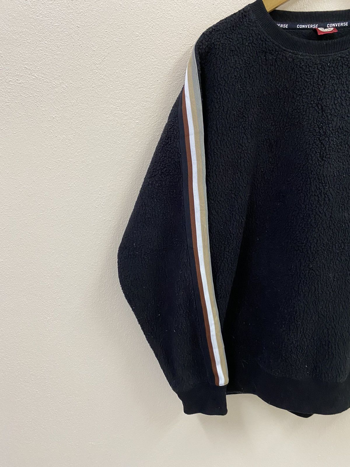 Converse Vtg Converse Fleece Black Size US L / EU 52-54 / 3 - 4 Thumbnail