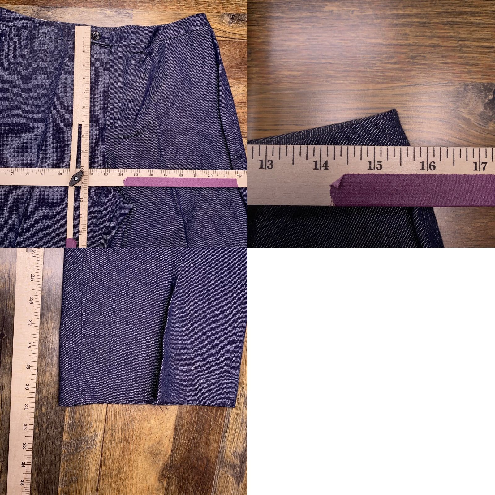 Banana Republic **Banana Republic Blue High Rise Women's 12 Regular Fit Pants** User: Banana Republic Blue High Rise Women's 12 Regular Fit Pants Size 34" / US 12 / IT 48 - 9 Thumbnail
