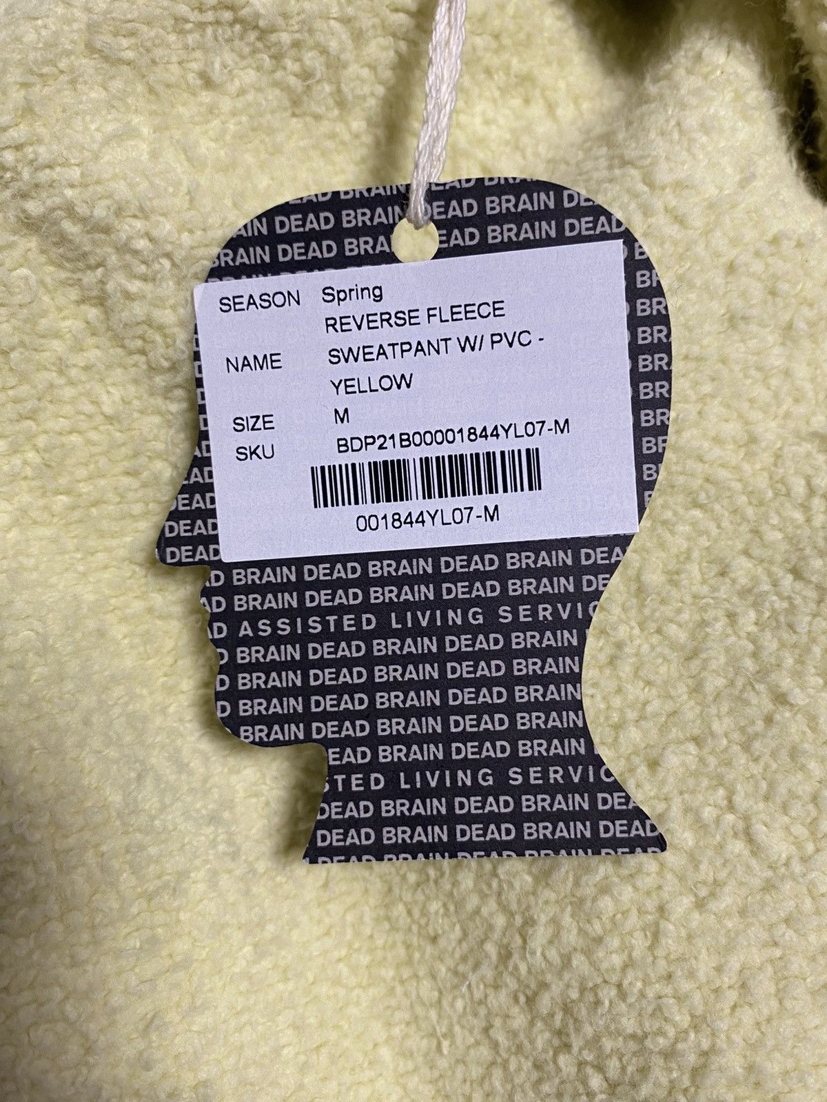 Brain Dead Brain Dead Reverse Fleece Sweatpants Size: M New With Tags Size US 32 / EU 48 - 4 Thumbnail