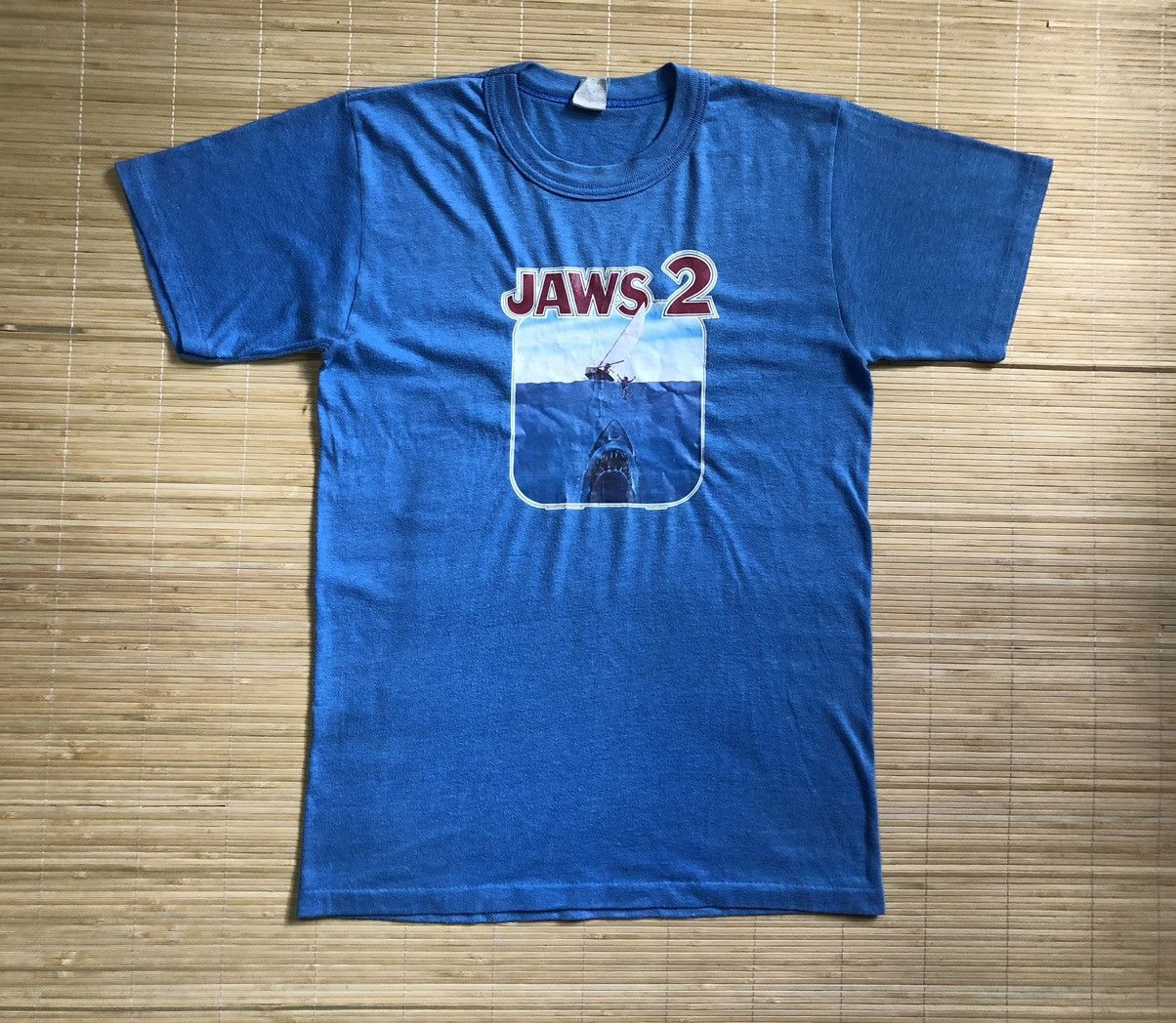 Vintage Vintage 1978 Jaws Movie promo t shirts Size US S / EU 44-46 / 1 - 1 Thumbnail