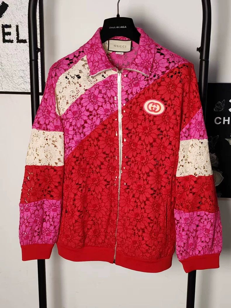 Gucci Gucci Floral Double G Zip Jacket - dmc Size US S / EU 44-46 / 1 - 1 Thumbnail
