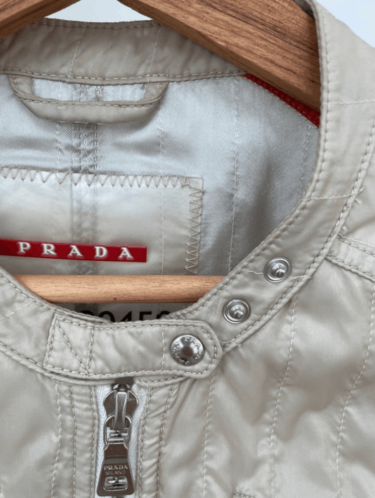 Prada Prada Jacket Red Tab Iconic Light Nylon coat trench Vintage Size M / US 6-8 / IT 42-44 - 6 Thumbnail