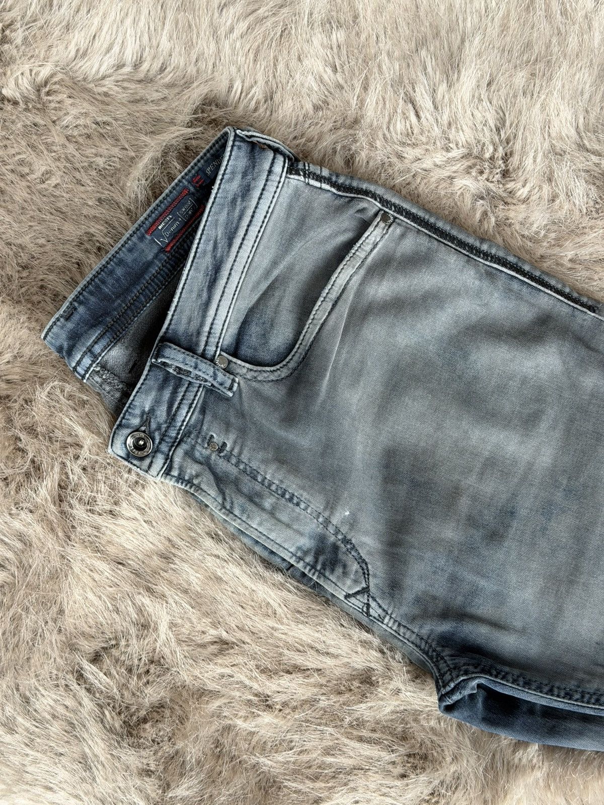 Diesel Diesel Spender Denim Sweat Pants Size US 30 / EU 46 - 3 Thumbnail