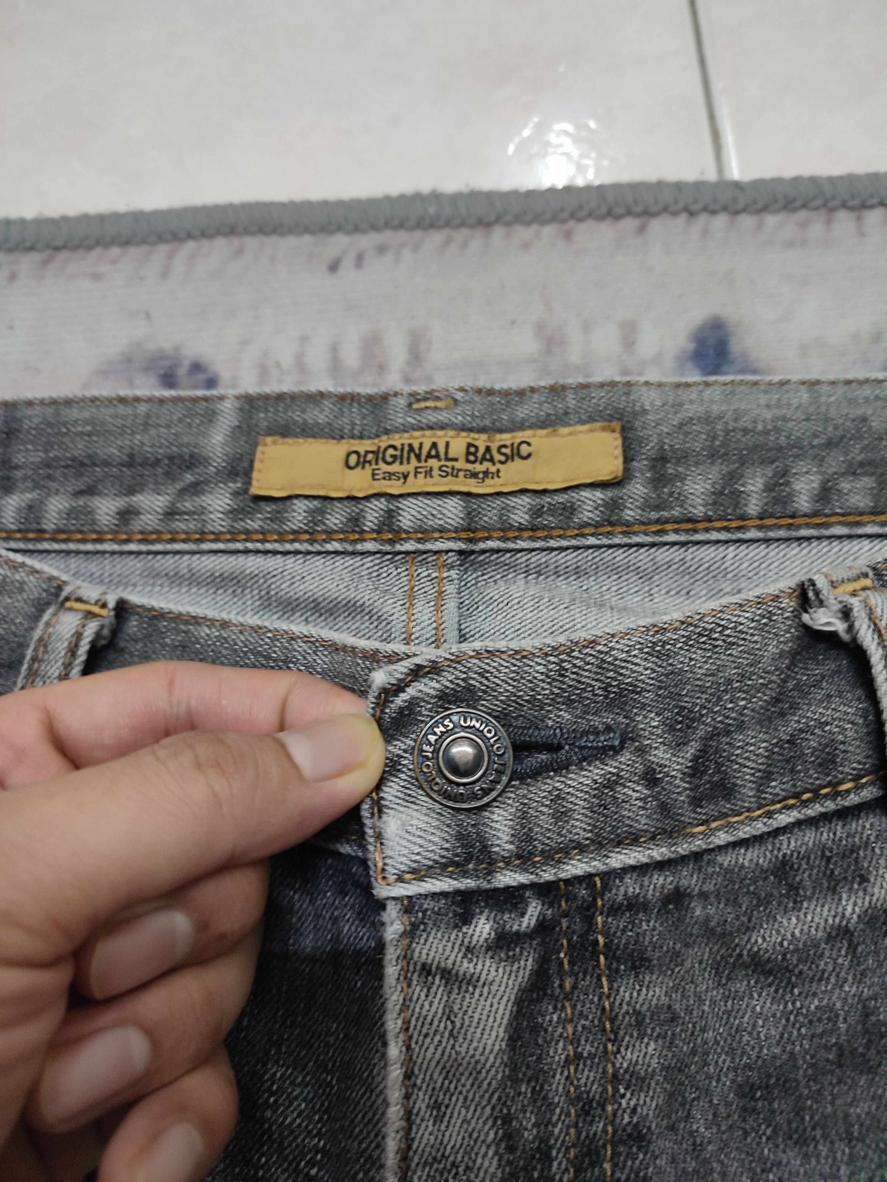 Uniqlo 💥Need Gone💥 90s Uniqlo Distressed Denim Size US 35 - 7 Thumbnail