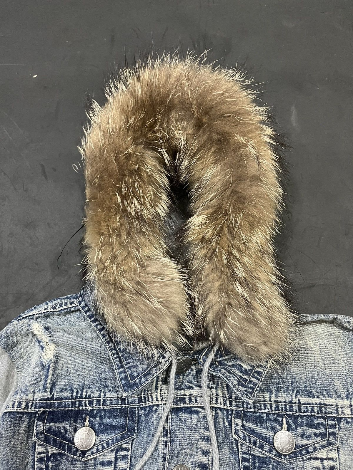 Japanese Brand Dig deep fur hoodie ifsixwasnine lgb styled Size US M / EU 48-50 / 2 - 4 Thumbnail