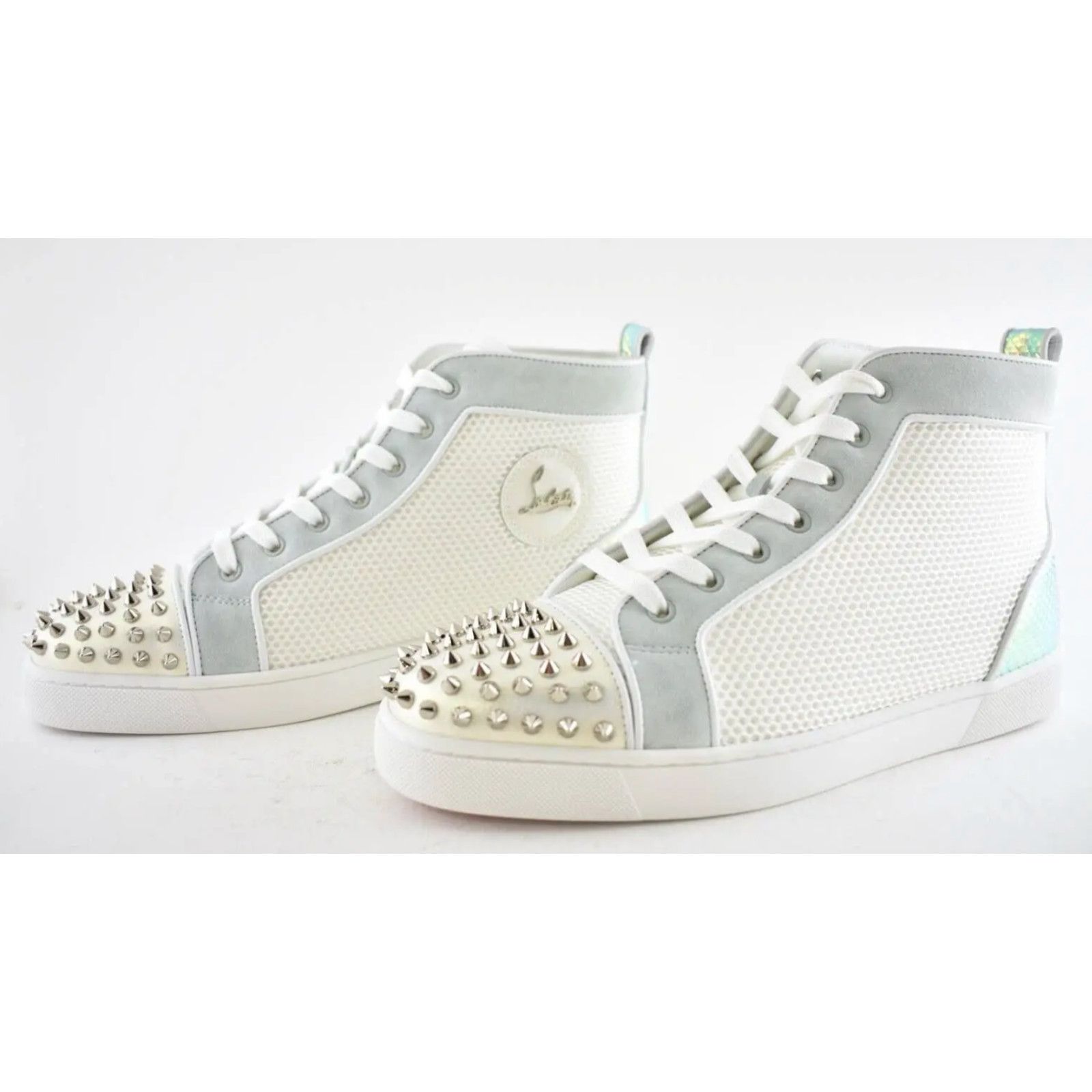 Christian Louboutin Christian Louboutin Lou Spikes Orlato Flat High Top Sneaker Size US 9.5 / EU 42-43 - 6 Thumbnail