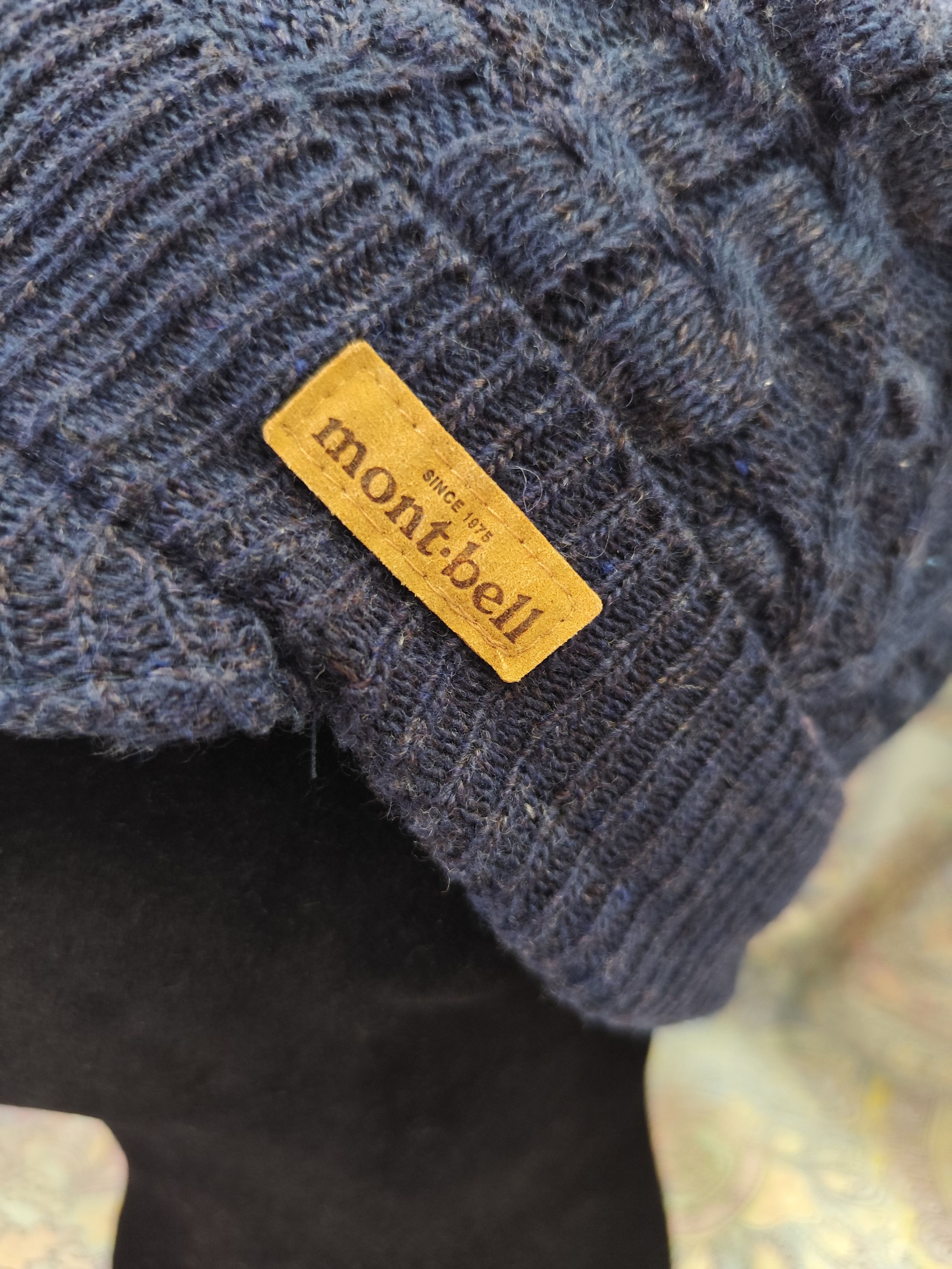 Montbell Mont-bell Cable Knit Work Cap Size ONE SIZE - 2 Thumbnail