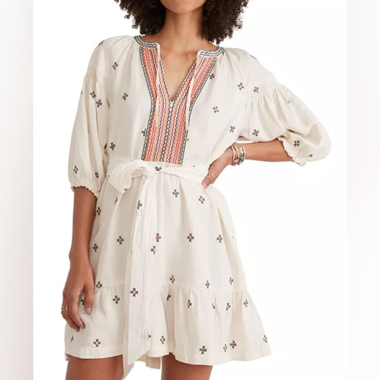 Marine Layer Marine Layer $158 Peyton Mini Dress Womens LG EUC Size L / US 10 / IT 46 - 1 Thumbnail