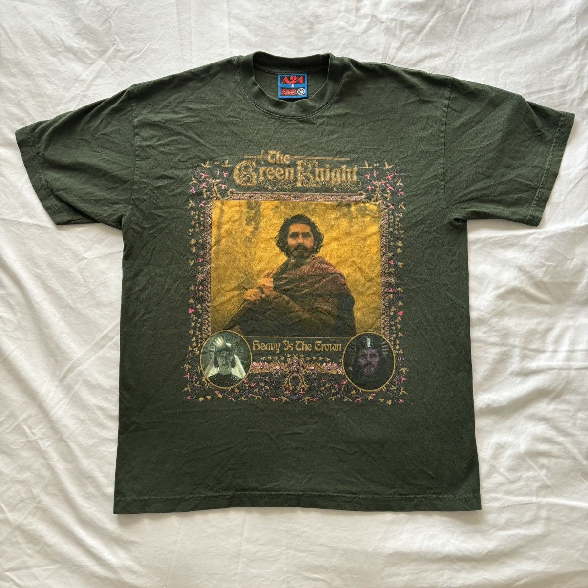 A24 × Online Ceramics A24 Online Ceramics The Green Knight Quest T Shirt Size US L / EU 52-54 / 3 - 1 Thumbnail