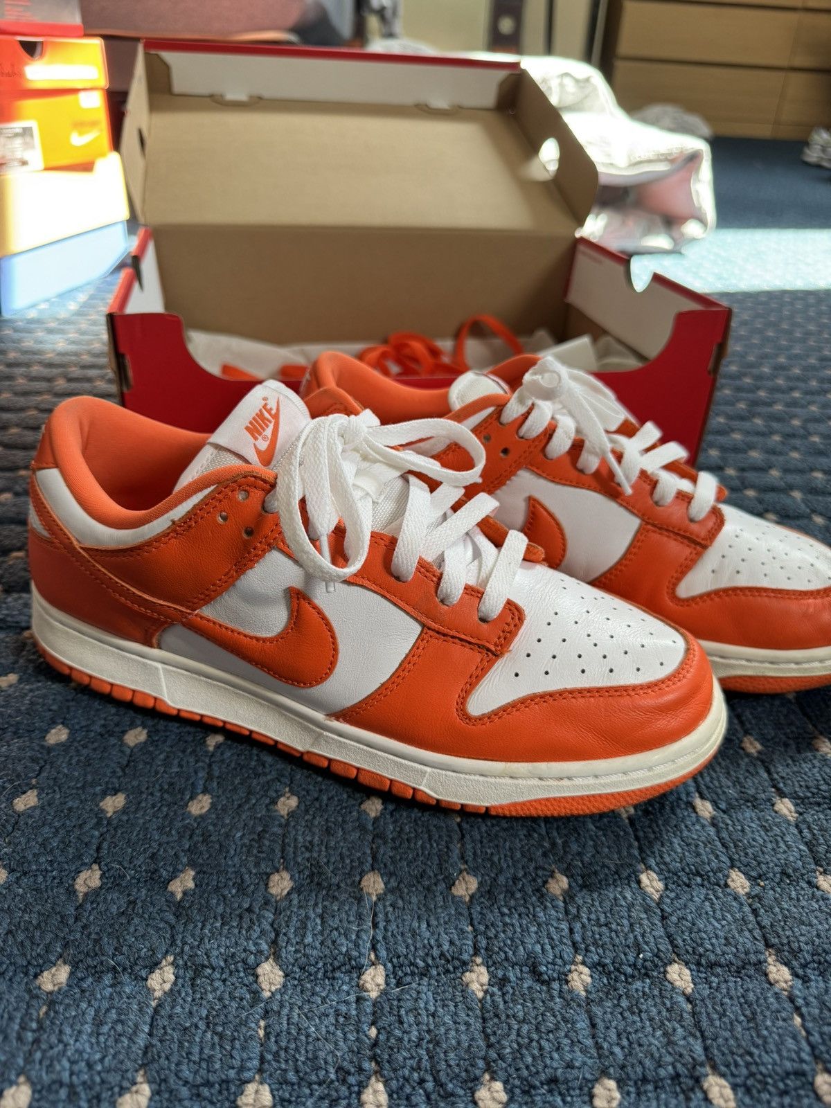Nike Nike Dunk Low Syracuse Size US 9 / EU 42 - 1 Thumbnail