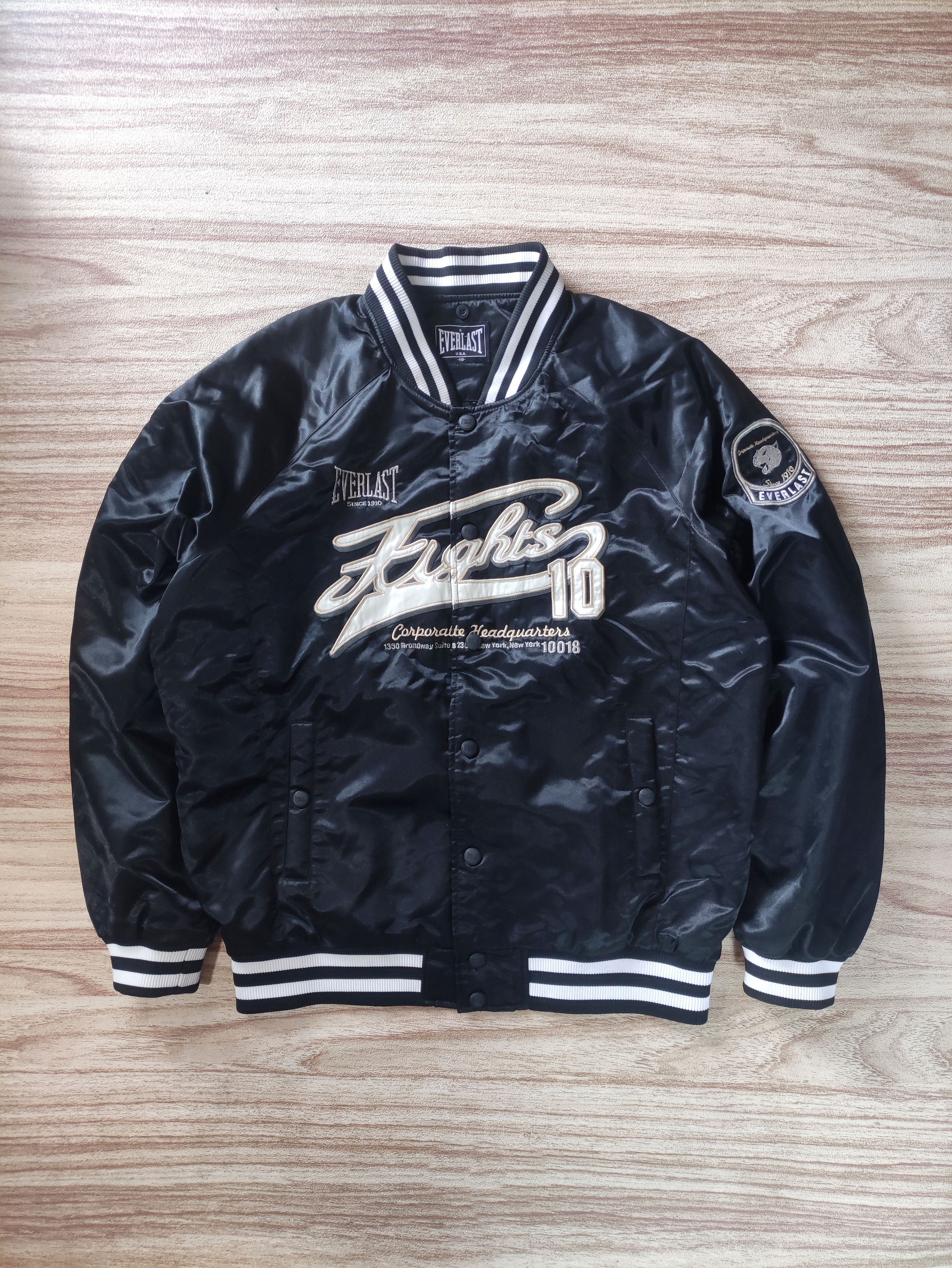 Everlast EVERLAST USA VARSITY BOMBER NYLON JACKET Size US XL / EU 56 / 4 - 1 Thumbnail