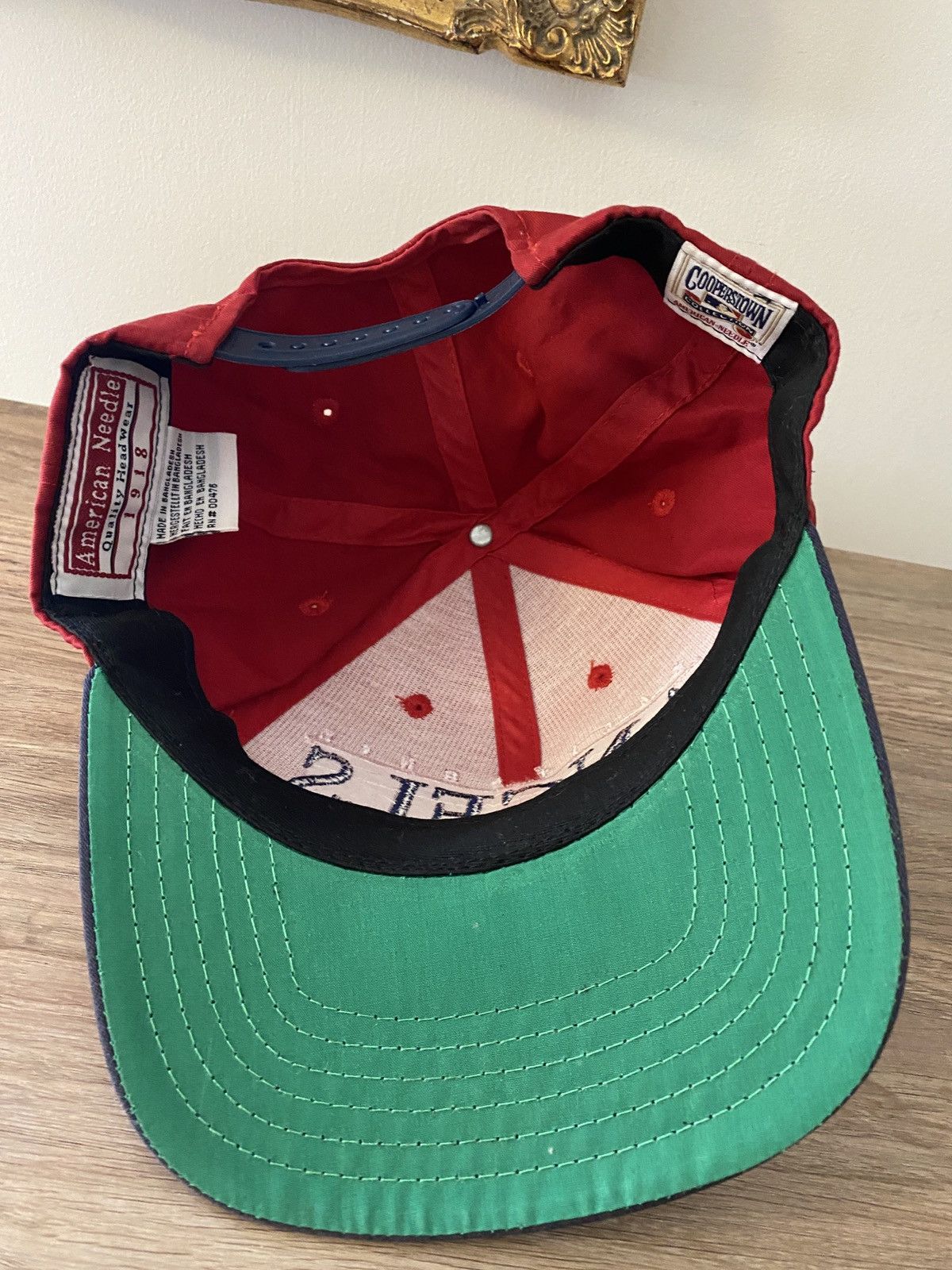 Cooperstown Collection Vintage 90’s California Angels Throwback Snap Back Hat Cap Size ONE SIZE - 10 Thumbnail