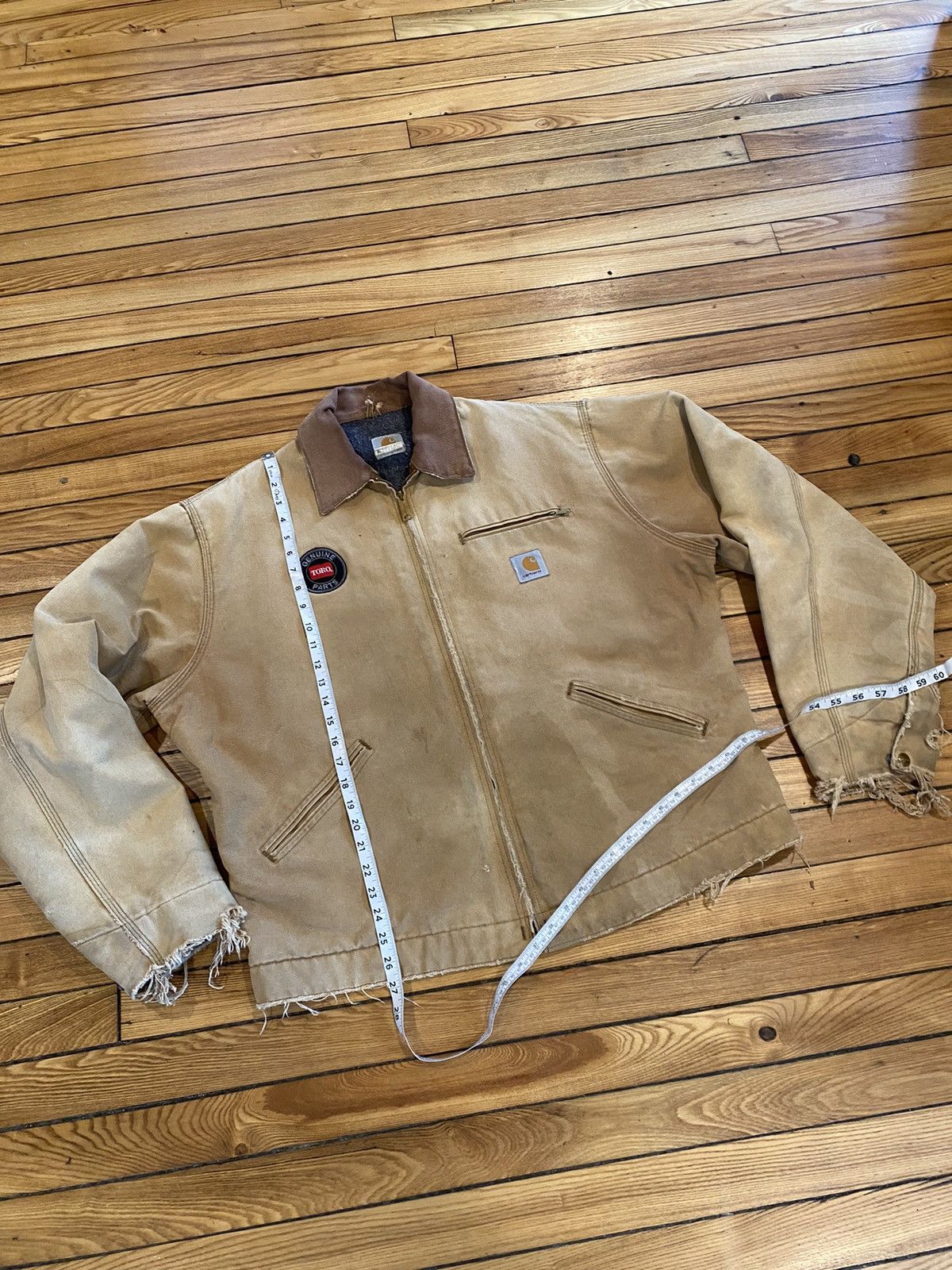 Carhartt Vintage Blanket lined Detroit jacket Size US XL / EU 56 / 4 - 7 Thumbnail