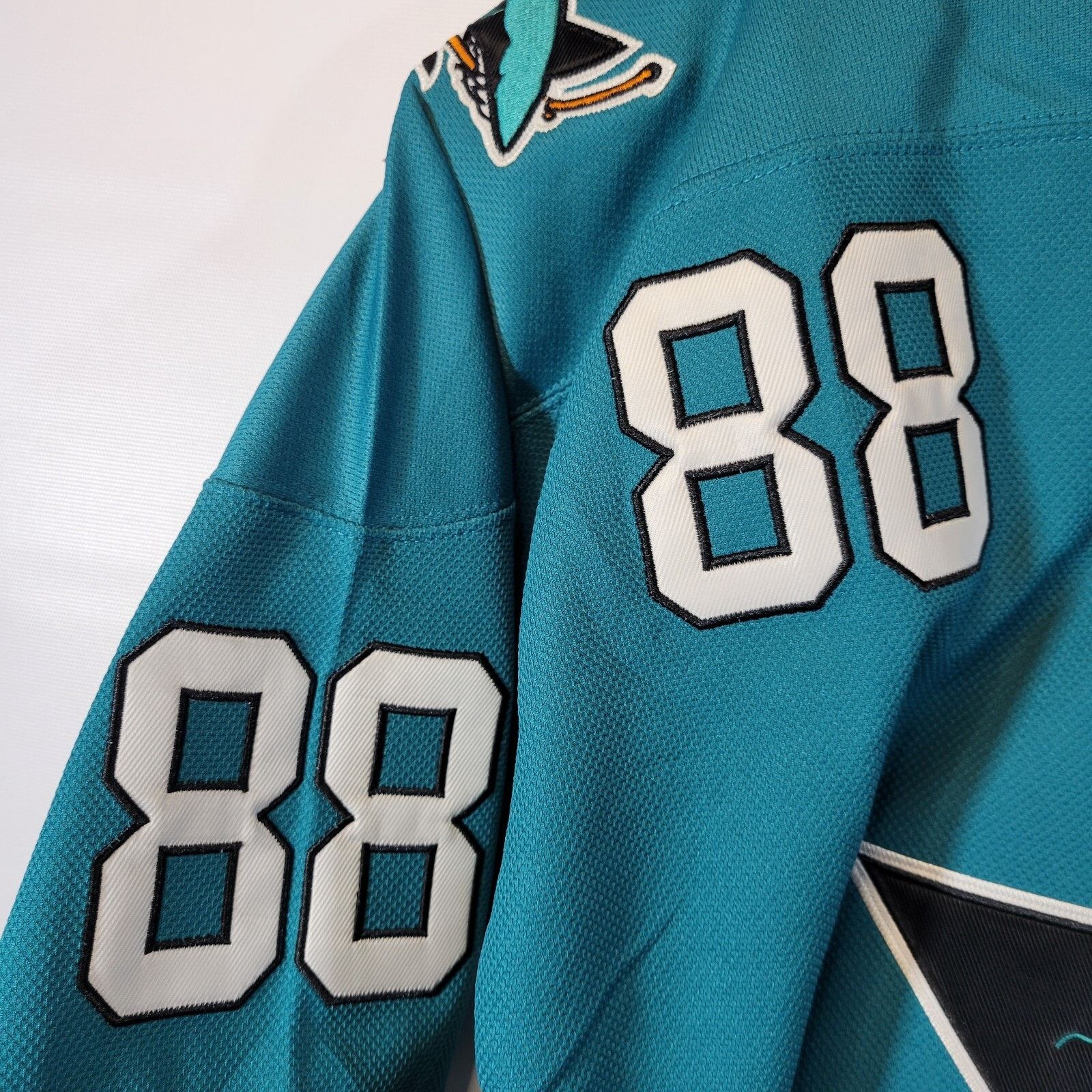 Reebok REEBOK JERSEY CCM SAN JOSE SHARKS NHL BURNS 88 CENTER ICE 50 Size US XXL / EU 58 / 5 - 4 Thumbnail