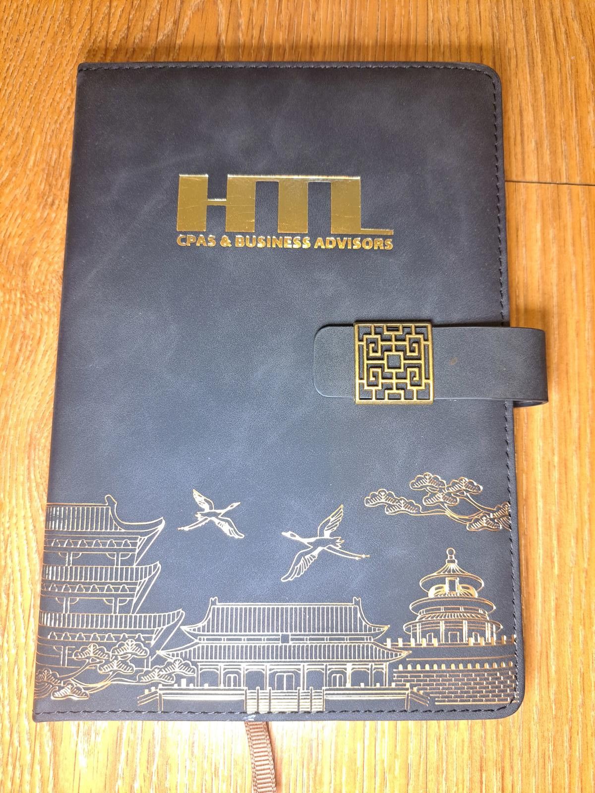 Unknown London NEW CUSTOM Chinese Design Planner Notebook Pen Gold Accents Size ONE SIZE - 2 Thumbnail