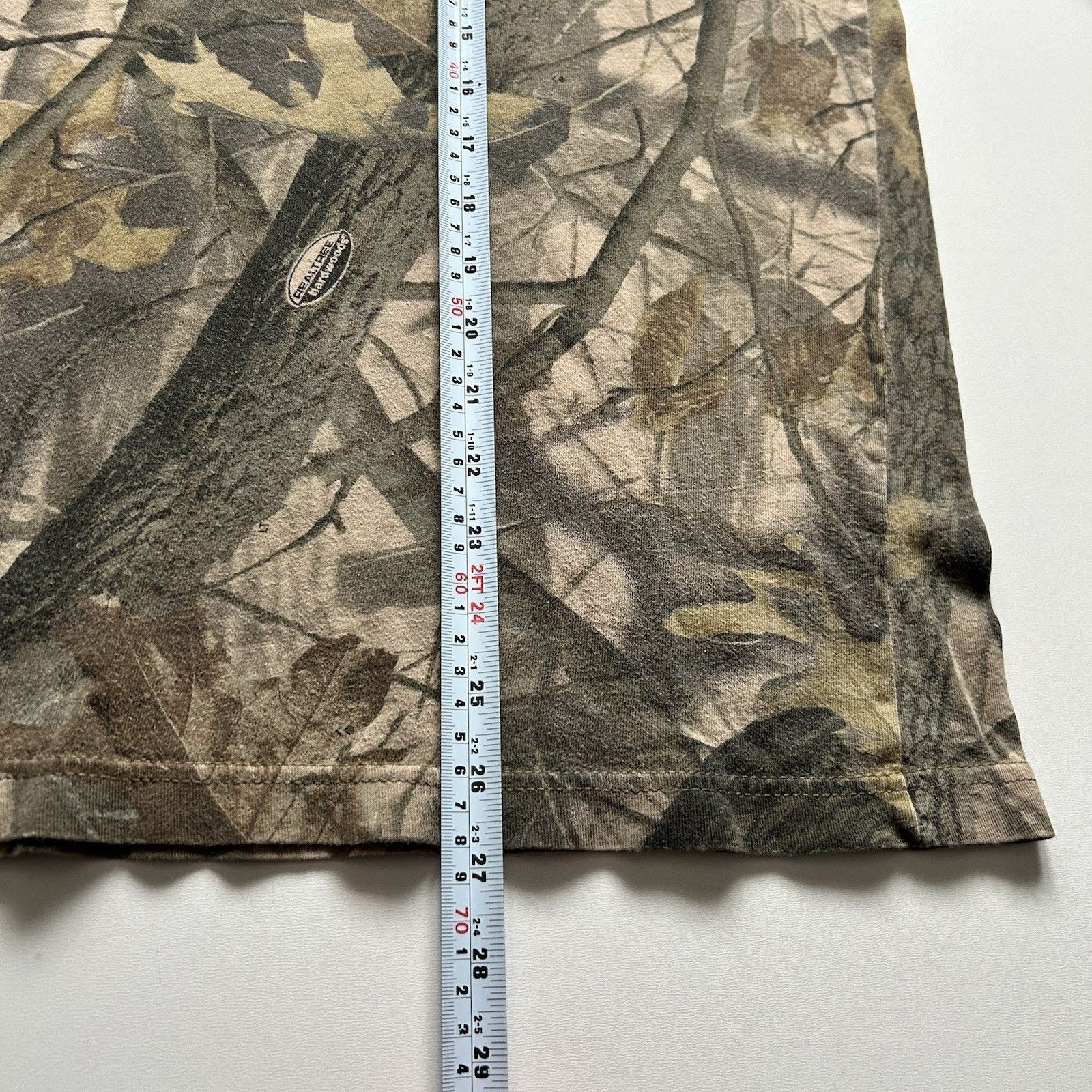 Realtree Vintage Realtree Camo Long Sleeve Pocket T Shirt Large Rare Size US L / EU 52-54 / 3 - 5 Thumbnail