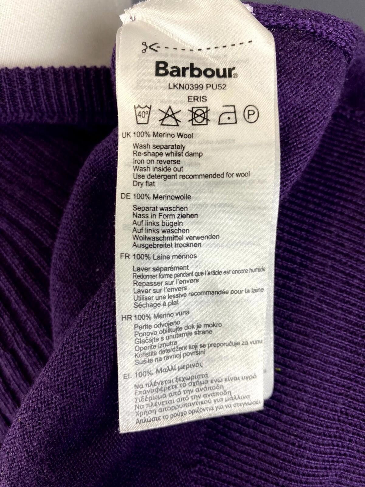 Barbour Barbour International Eris Purple Sweater Size M UK12 US8 Size XL / US 12-14 / IT 48-50 - 12 Thumbnail