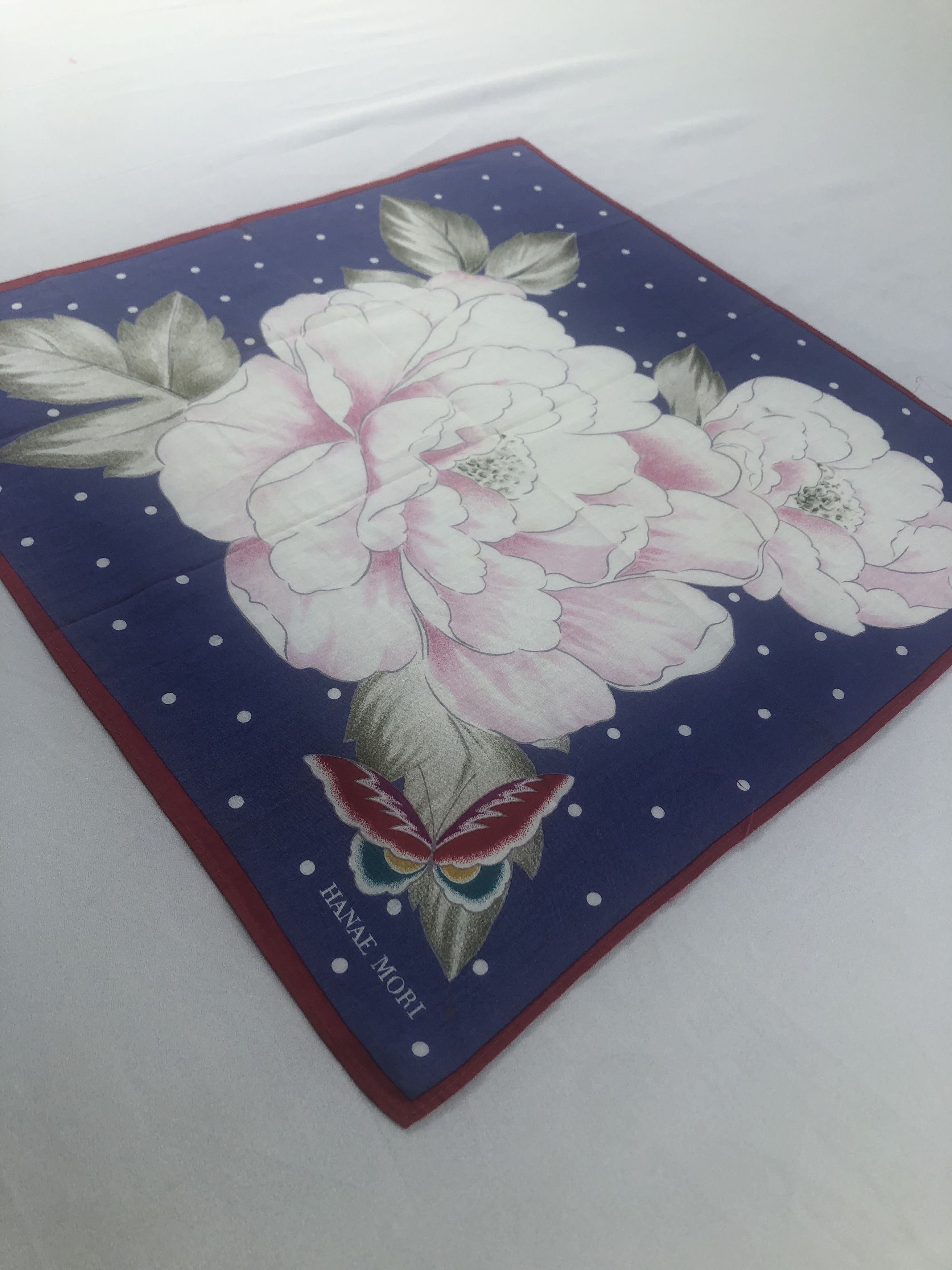Hanae Mori × Japanese Brand × Vintage Hanae Mori Handkerchief / Bandana / Neckerchief Size ONE SIZE - 4 Thumbnail