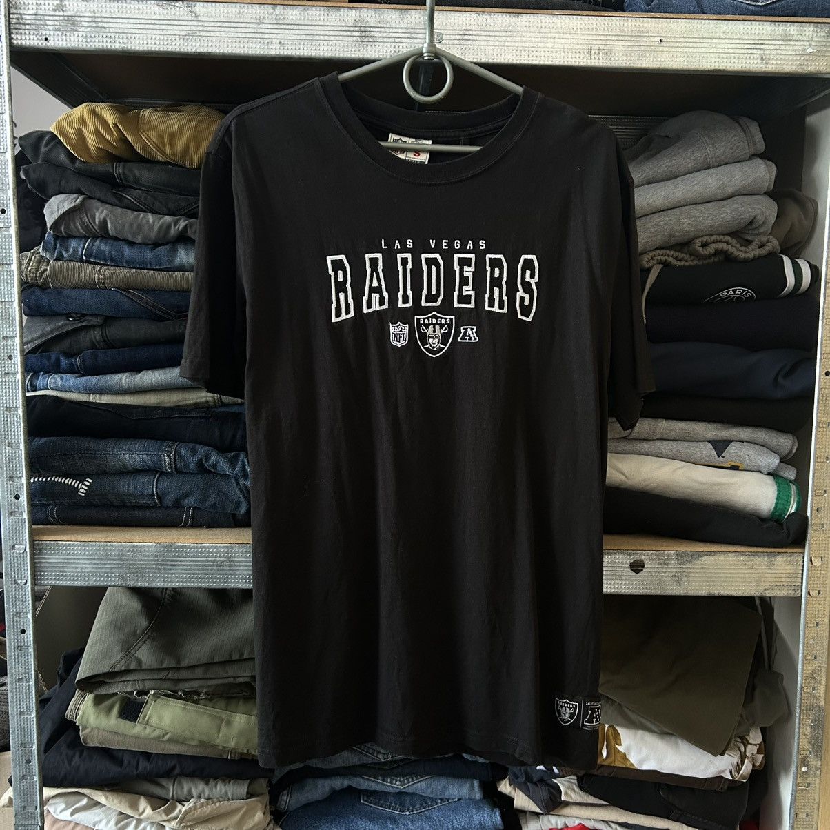 NFL Vintage NFL Raiders big logo Sport streetwear tee Size US S / EU 44-46 / 1 - 1 Thumbnail
