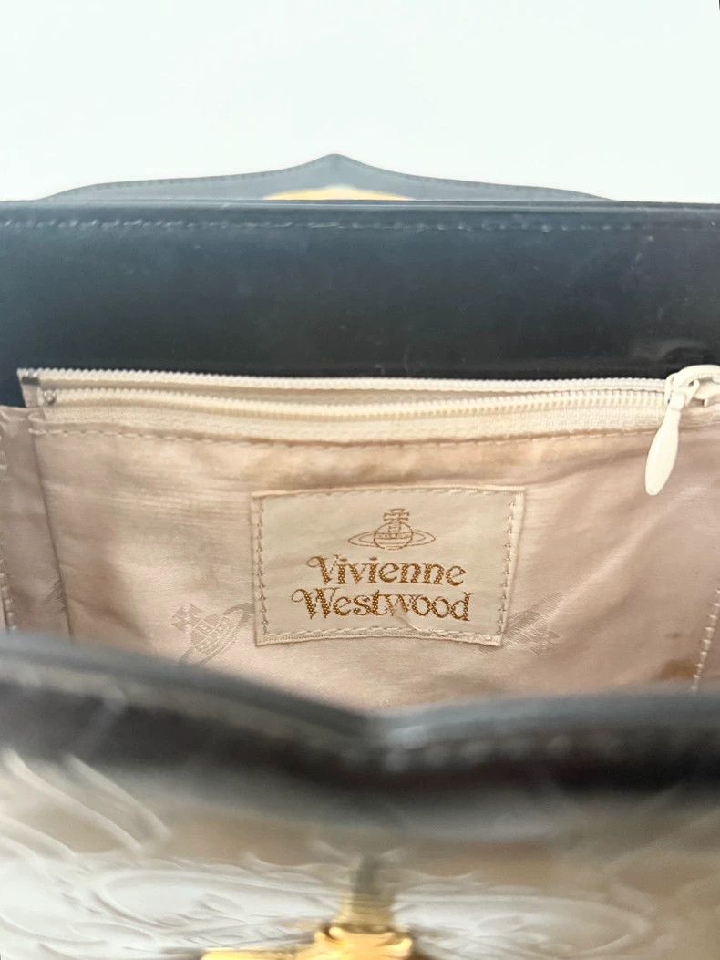 Vivienne Westwood Vivienne Westwood Retro carved relief craft court style bl Size ONE SIZE - 9 Thumbnail