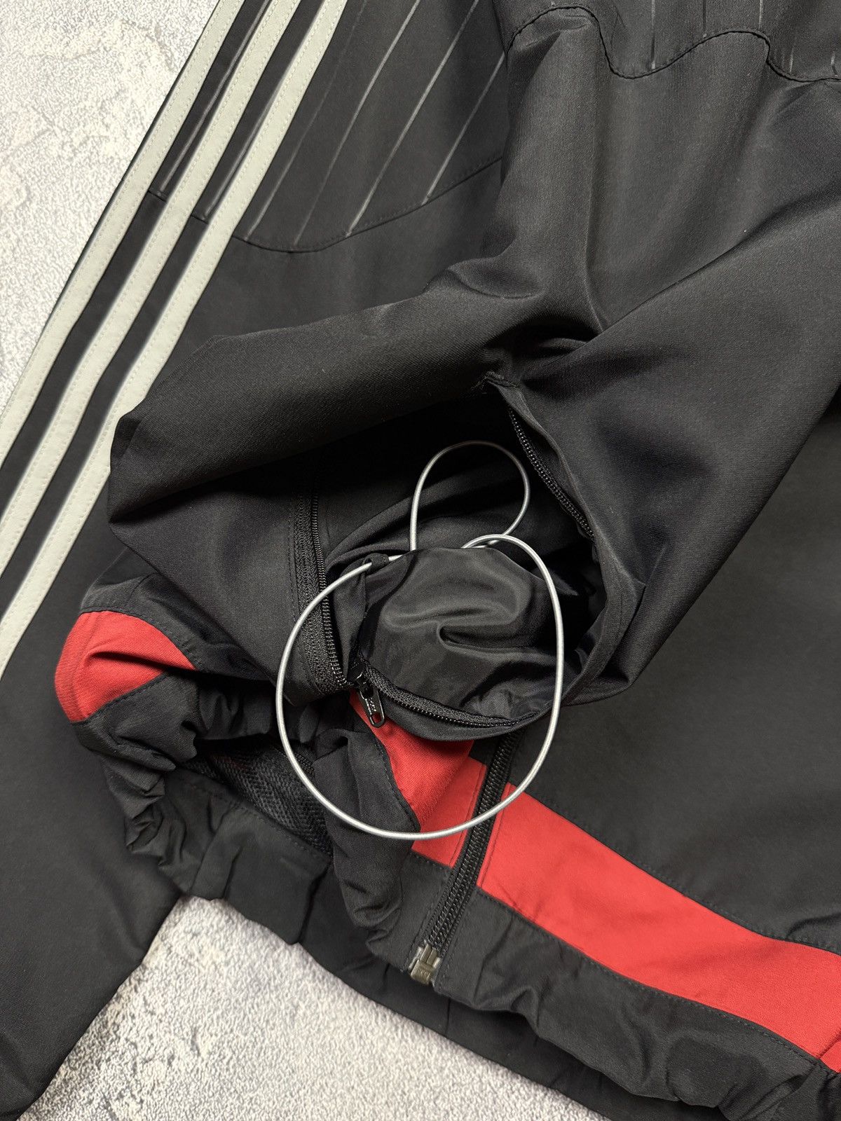 Adidas Vintage Light Jacket Adidas AC Milan Size US S / EU 44-46 / 1 - 8 Thumbnail
