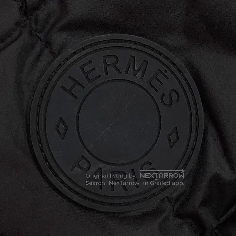 Hermes Hermes Double-sided wear, puff down vest, black and white Size XS / US 0-2 / IT 36-38 - 5 Thumbnail