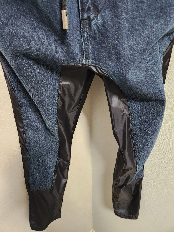Diesel Black Gold Diesel Black Gold Denim and Nylon pants Size 27" / US 4 / IT 40 - 4 Thumbnail