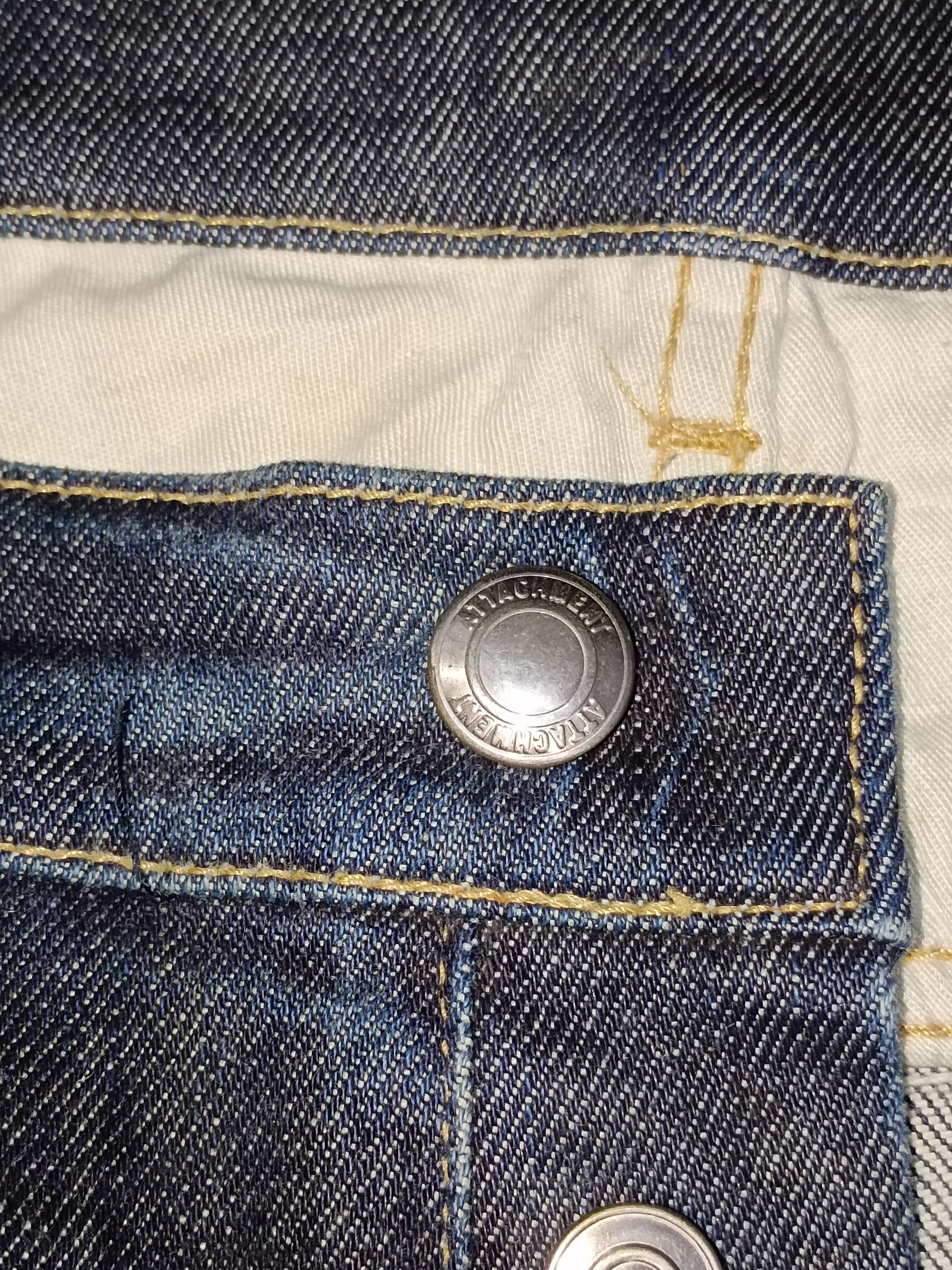 Attachment × Kazuyuki Kumagai Attachment Kazuyuki Kumagai Attachment Denim Jeans Size US 32 / EU 48 - 5 Thumbnail