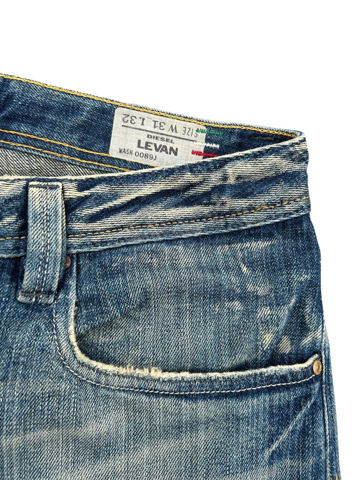 Kapital Vintage Diesel Rusty Faded Mudwash Distressed Denim Jeans Size US 33 - 9 Thumbnail