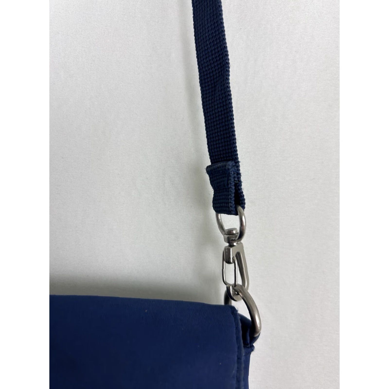 Vintage Travelon Crossbody Bag Small Navy Travel Womens Nylon Stain 6x7x1.5 Size ONE SIZE - 6 Thumbnail