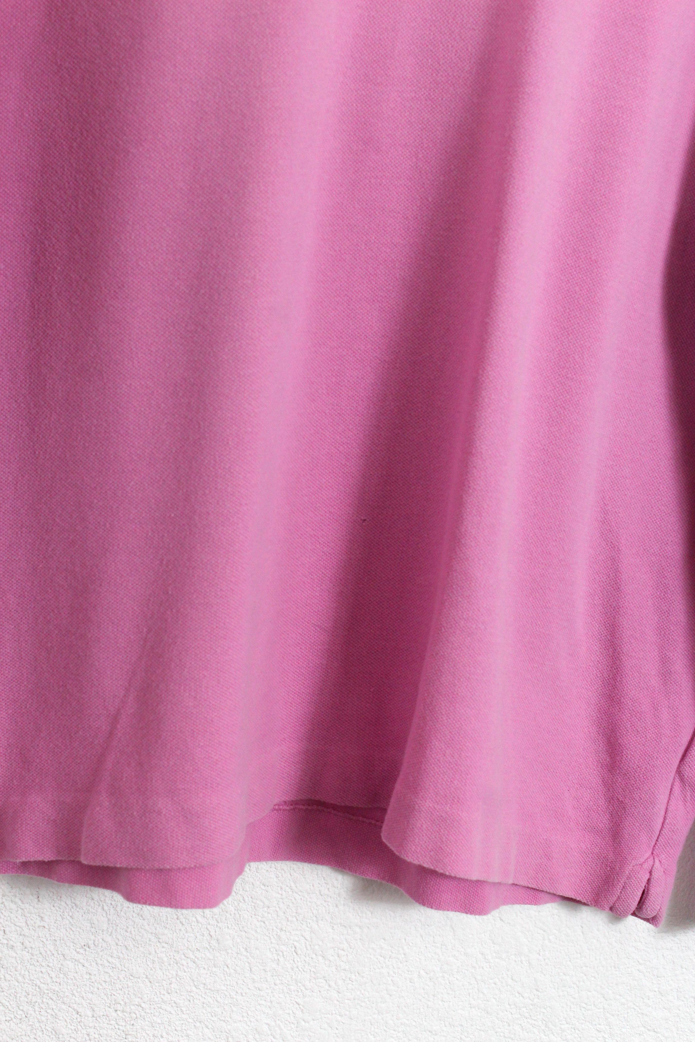 Burberry Vintage Burberry London Logo Pink Rugby Polo Shirt 90s Size US M / EU 48-50 / 2 - 6 Thumbnail
