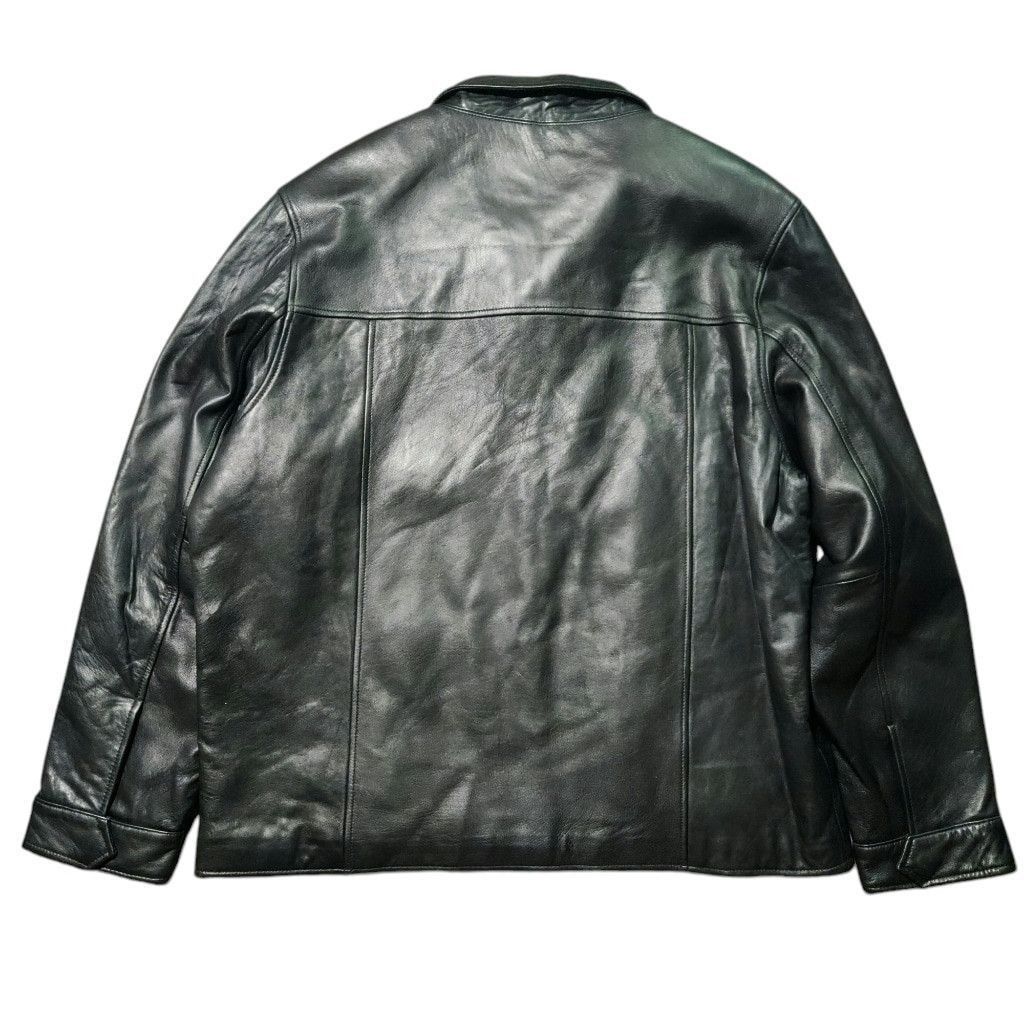 Alfani Men's Alfani Leather Jacket, Black, XL Size XL / US 12-14 / IT 48-50 - 4 Thumbnail
