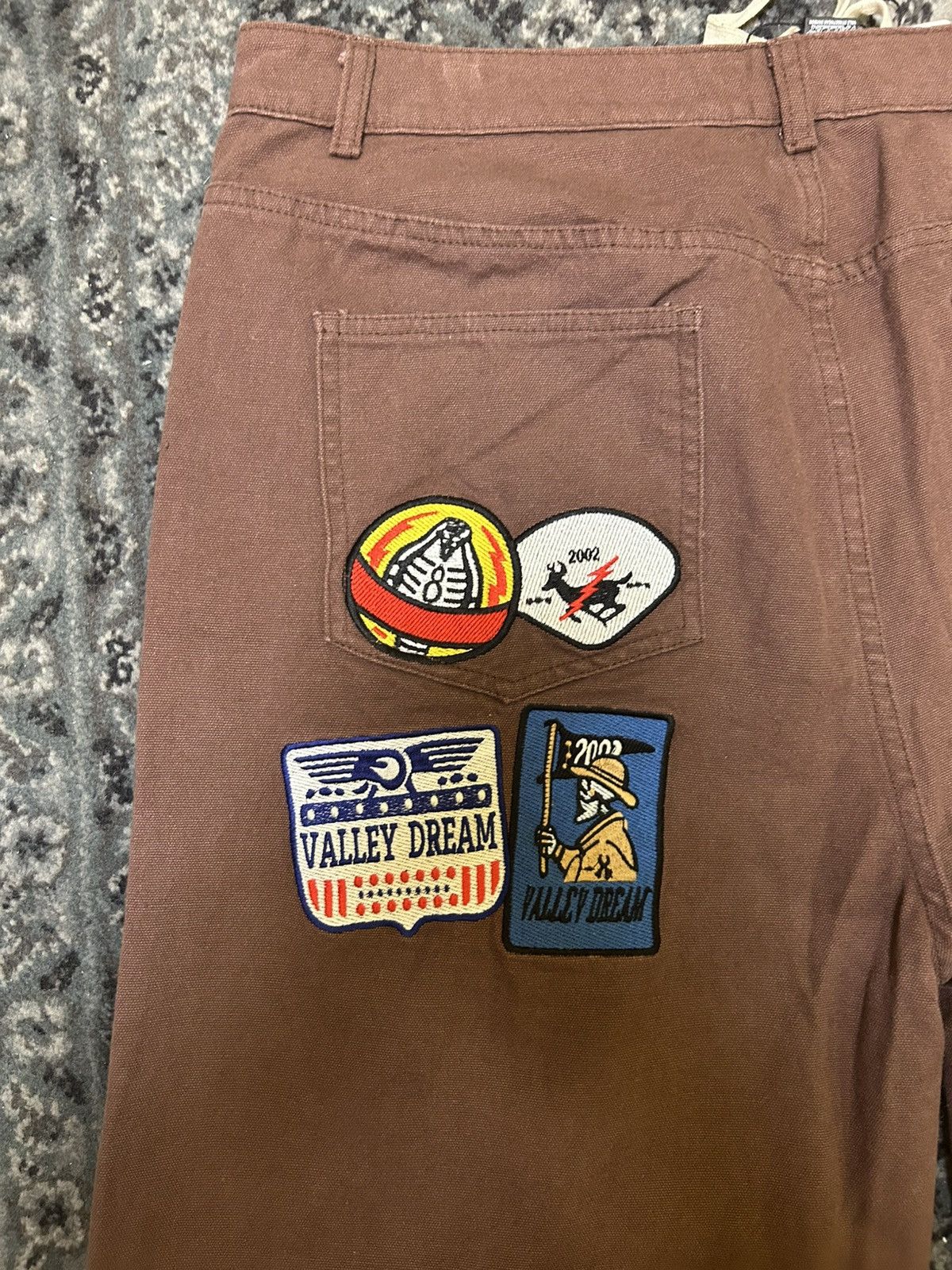 Vale Vale Brown 1980’s Painters Pants Size US 32 / EU 48 - 9 Thumbnail