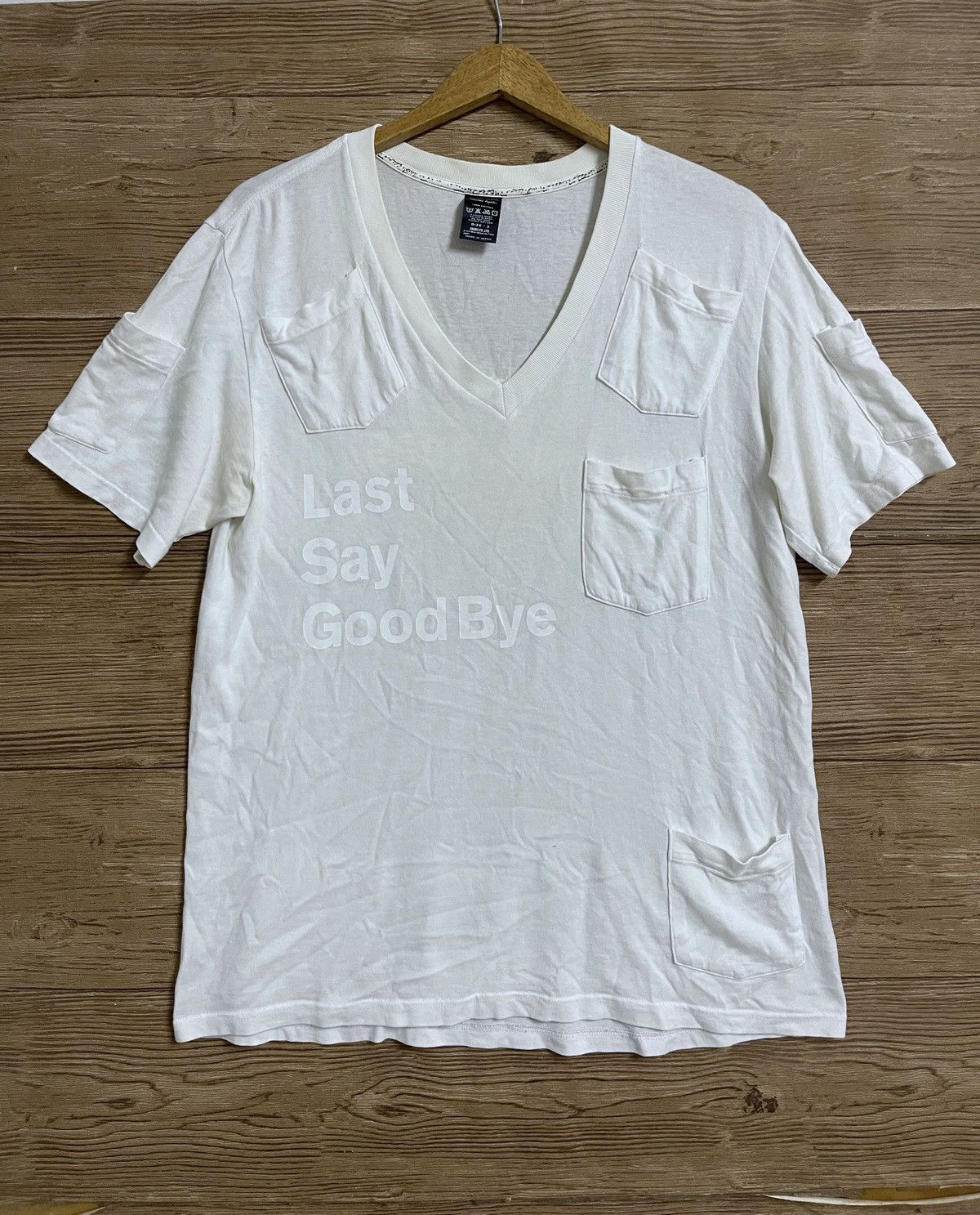 Japanese Brand × Number (N)ine × Takahiromiyashita The Soloist. AW09 Number (N)ine T shirt M 9 Pockets “The Beginning” Rare Size US M / EU 48-50 / 2 - 1 Thumbnail