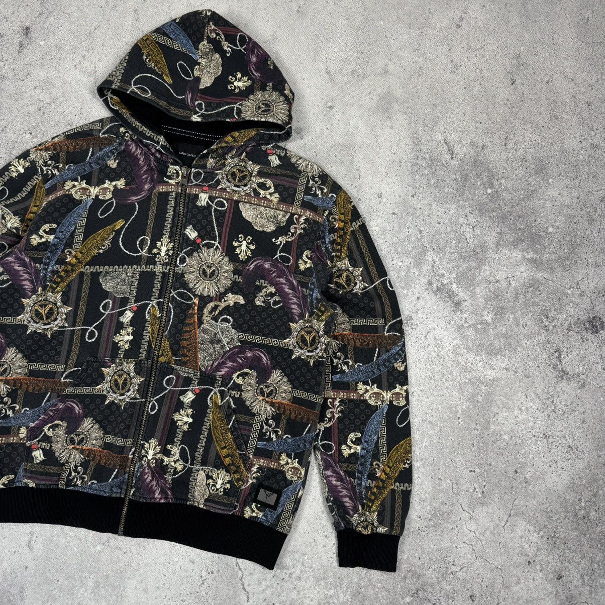 Carlo Colucci Crazy Carlo Colucci Designer Zip Hoodie Ed Hardy Style Size US XXL / EU 58 / 5 - 3 Thumbnail
