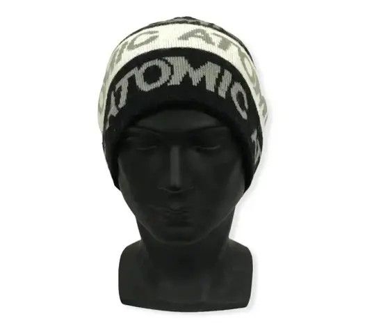 Atomic × Vintage Atomic Austria Spellout Beanie Hat Size ONE SIZE - 1 Thumbnail