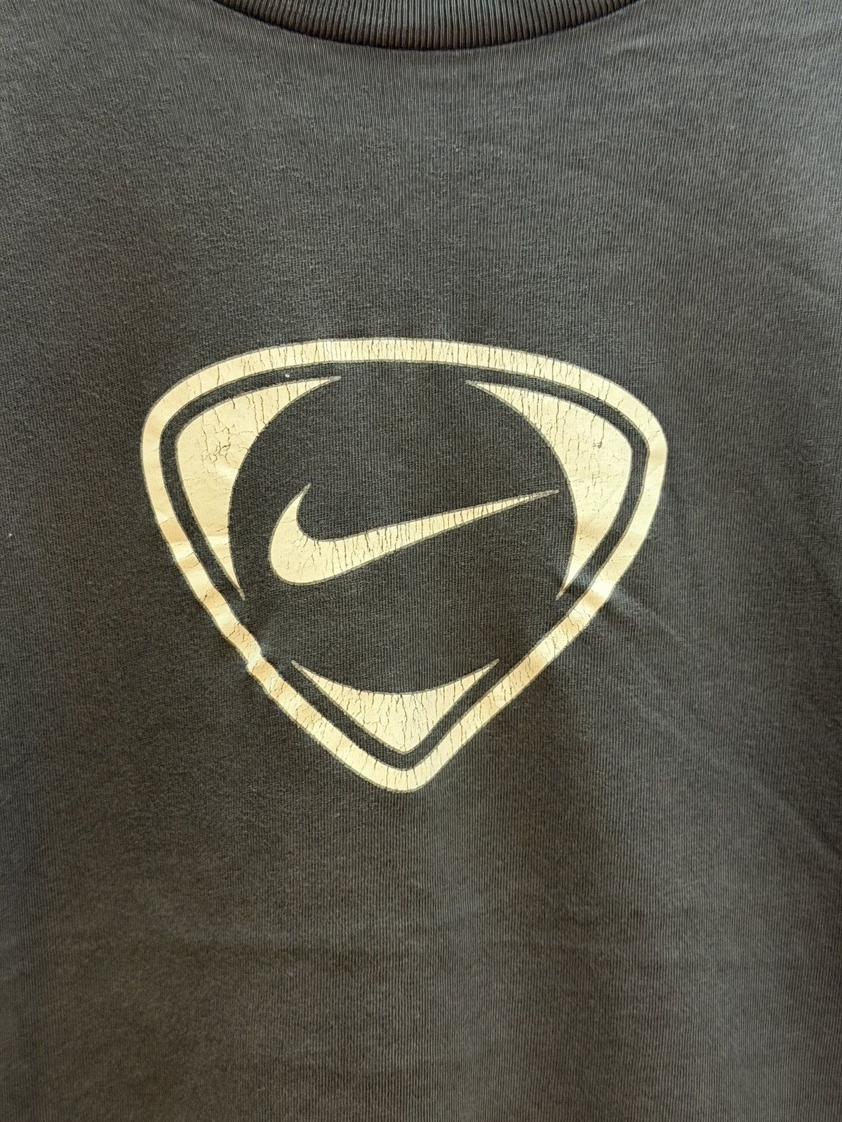 Nike Vintage Nike Soccer Tiempo 00‘s T-shirt Size US L / EU 52-54 / 3 - 3 Thumbnail